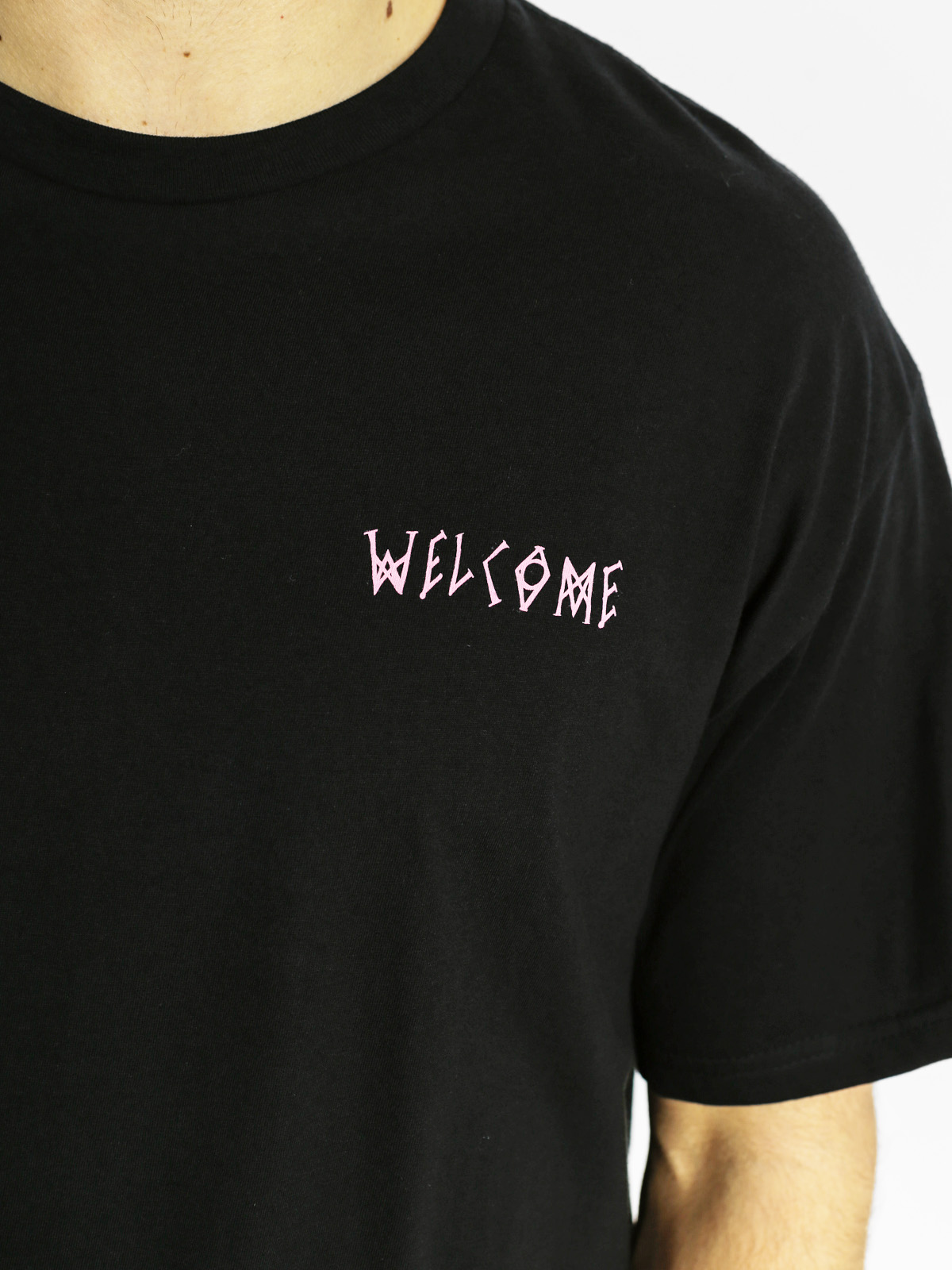 Tričko Welcome Latiin Talisman (black/pink/white)