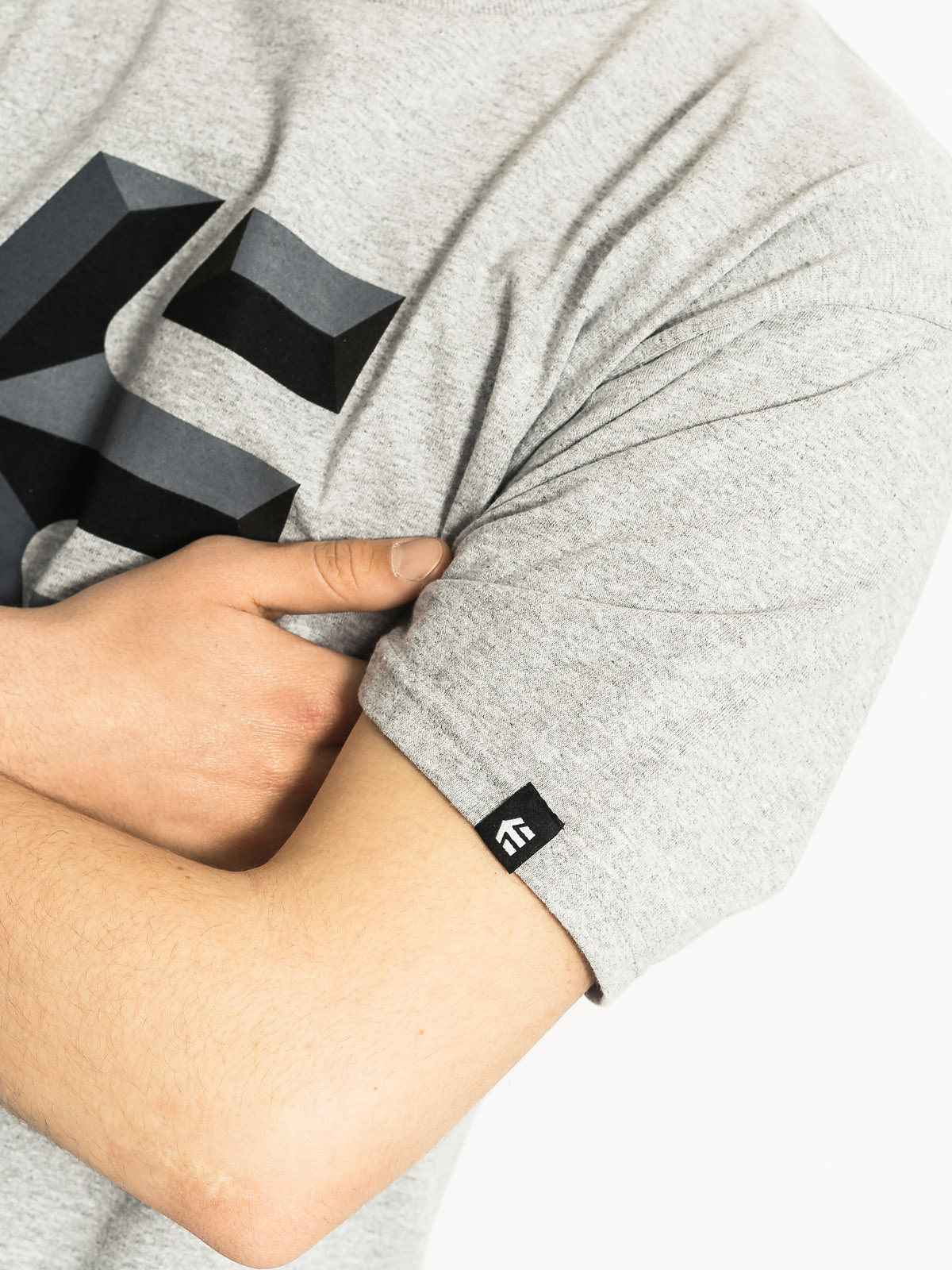 Tričko Etnies Mod Icon (grey heather)