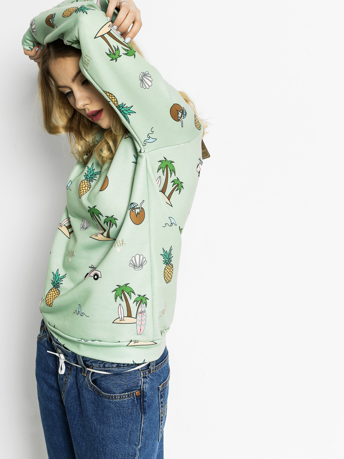 Mikina Femi Pleasure Butia Wmn (surf)