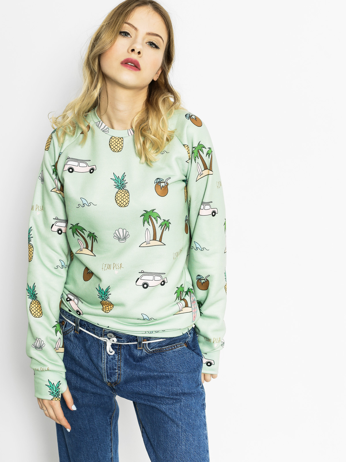 Mikina Femi Pleasure Butia Wmn (surf)