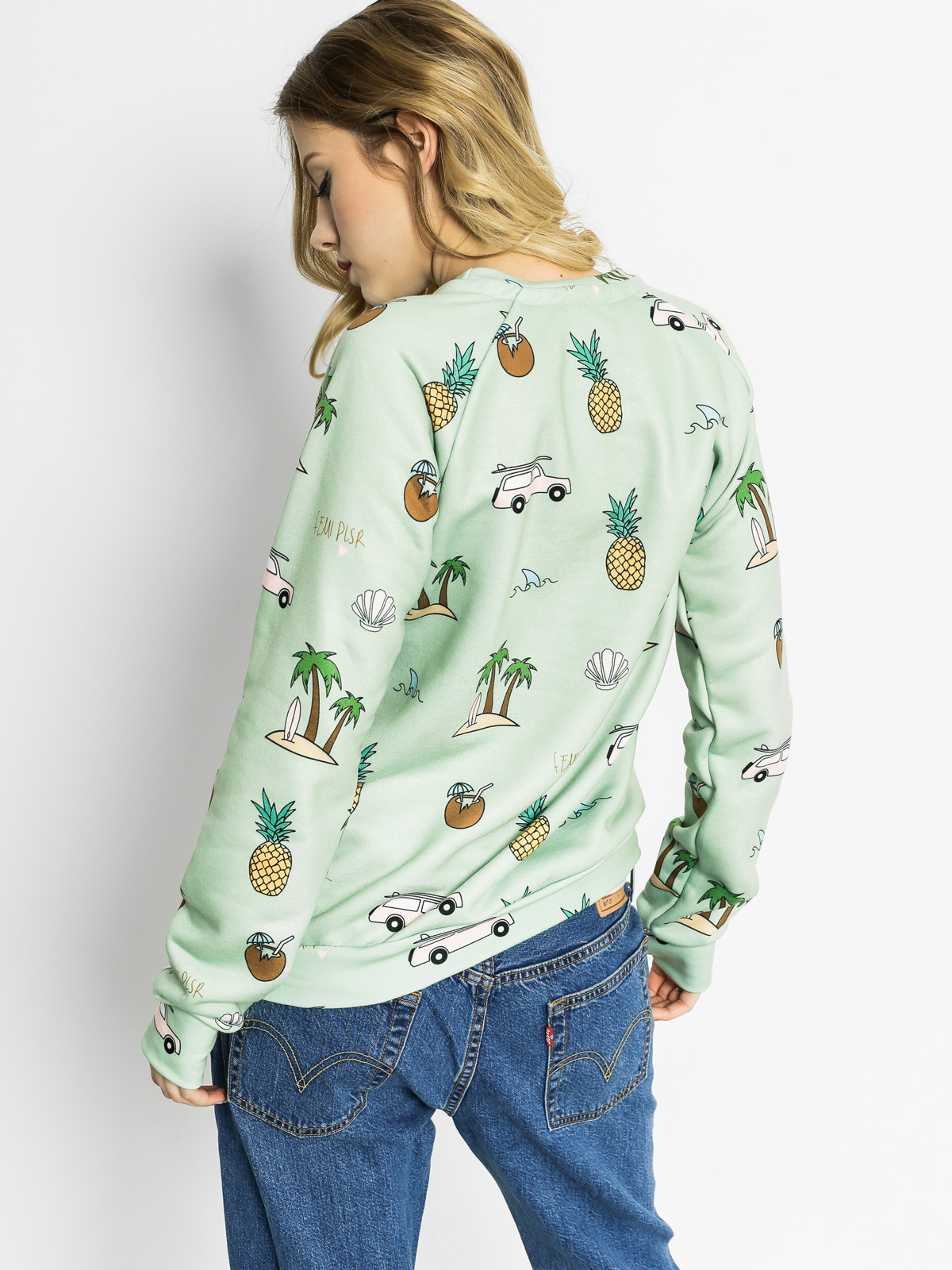 Mikina Femi Pleasure Butia Wmn (surf)