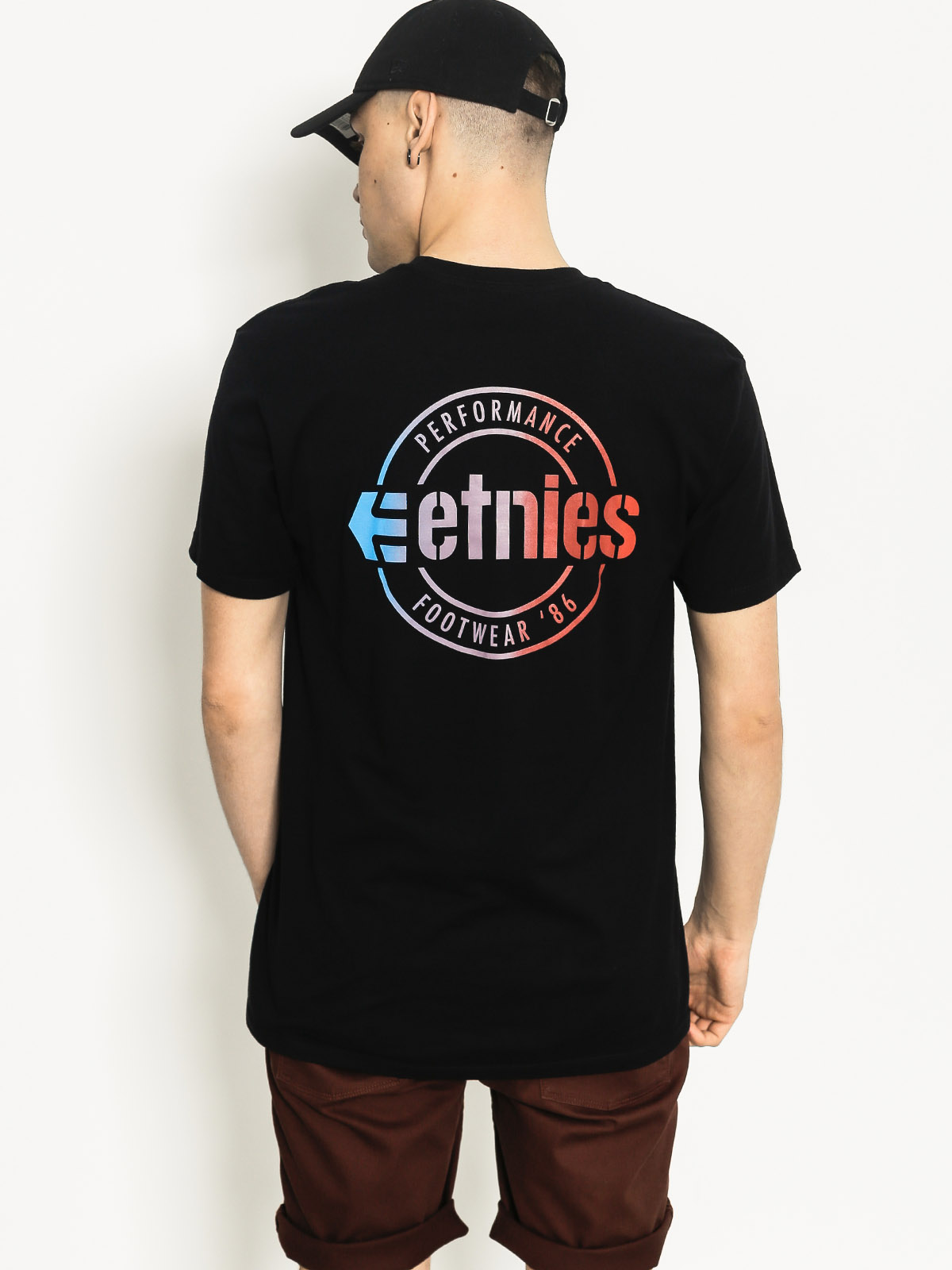 Tričko Etnies New Park Lock Up (black)