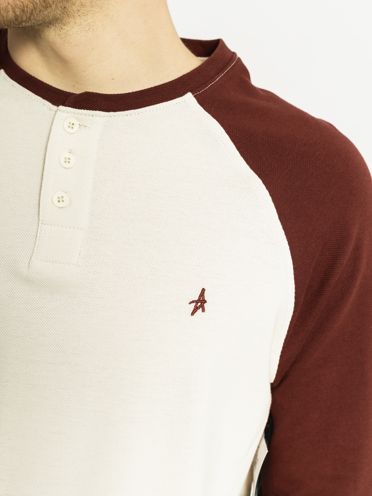 Triko Altamont Portman LS (white/red)