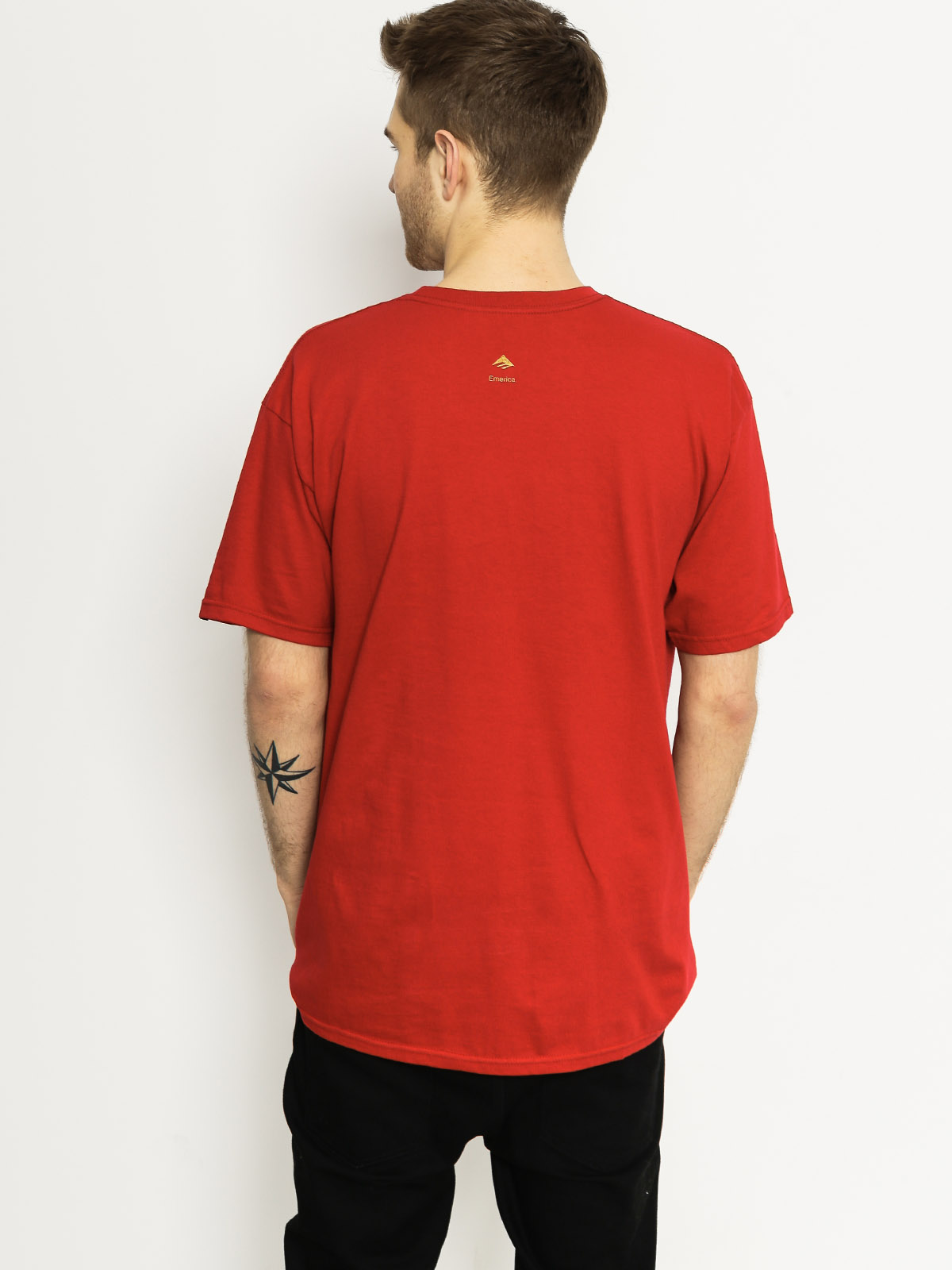 Tričko Emerica Triangle (cardinal)