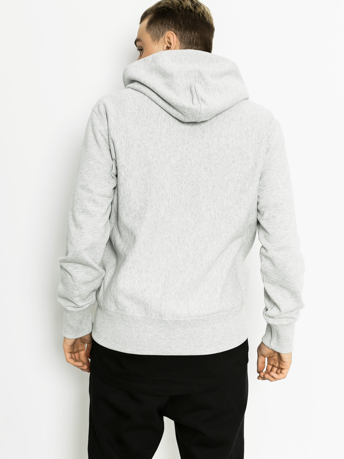Mikina s kapucí Champion Reverse Weave 210590 ZHD (grey)