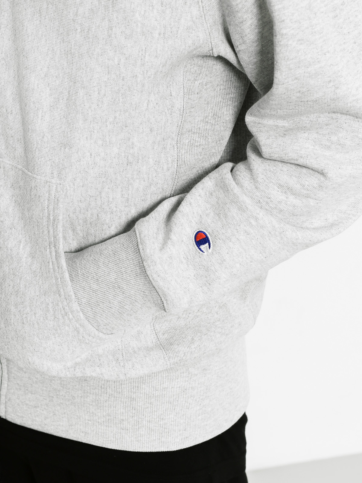 Mikina s kapucí Champion Reverse Weave 210590 ZHD (grey)