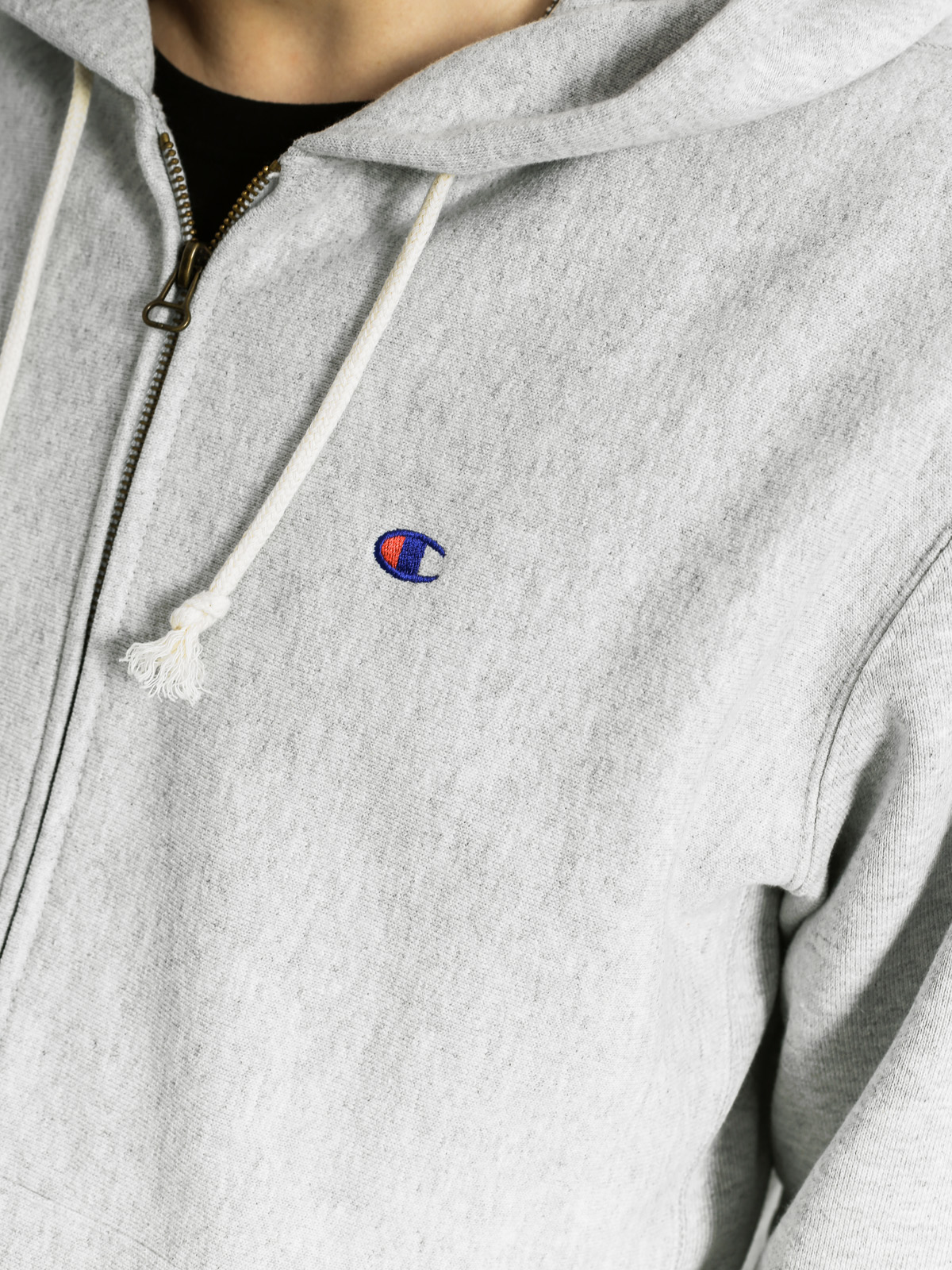 Mikina s kapucí Champion Reverse Weave 210590 ZHD (grey)