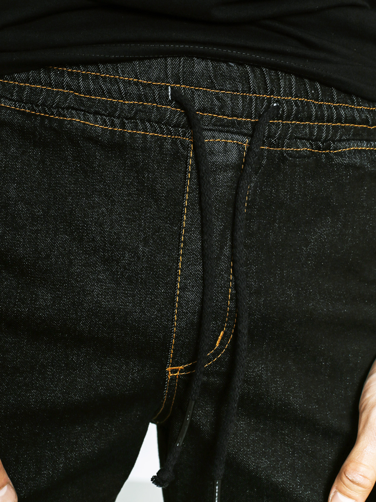 Kalhoty Elade Jogger Denim II (black)