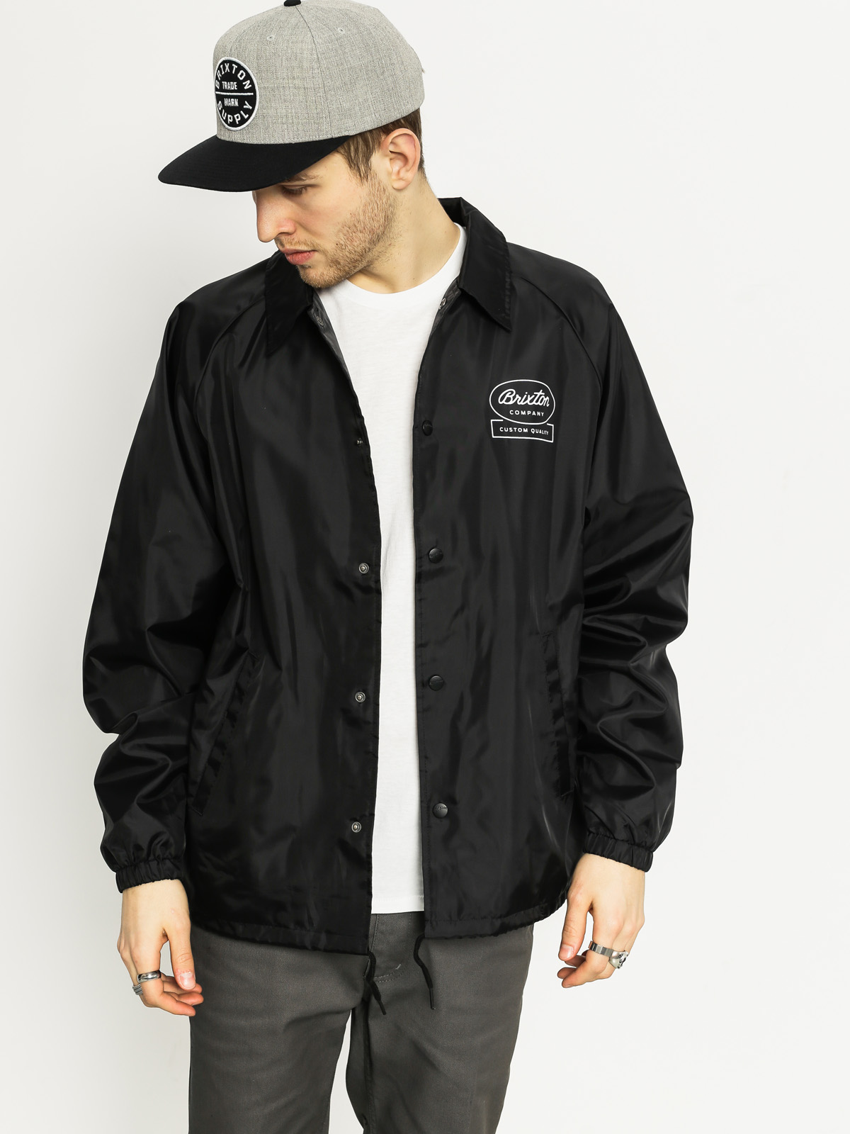 Bunda Brixton Dale (black/white)