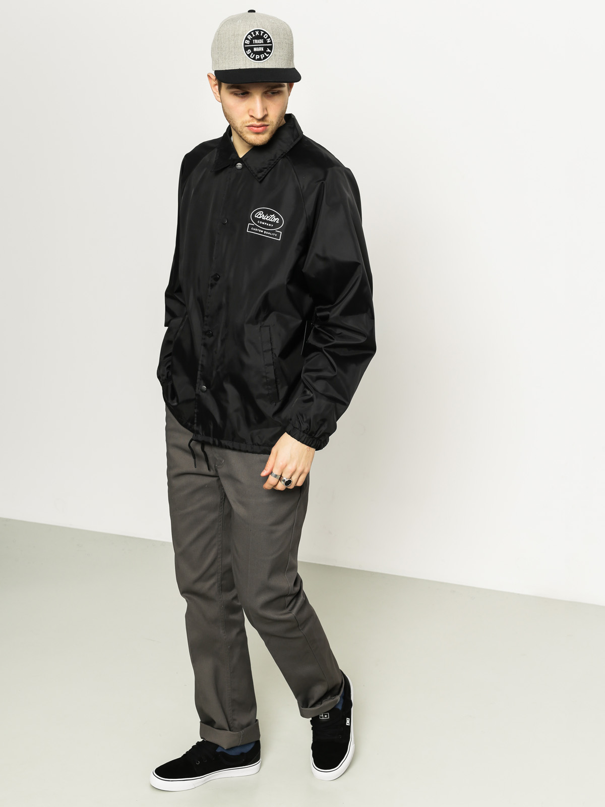 Bunda Brixton Dale (black/white)