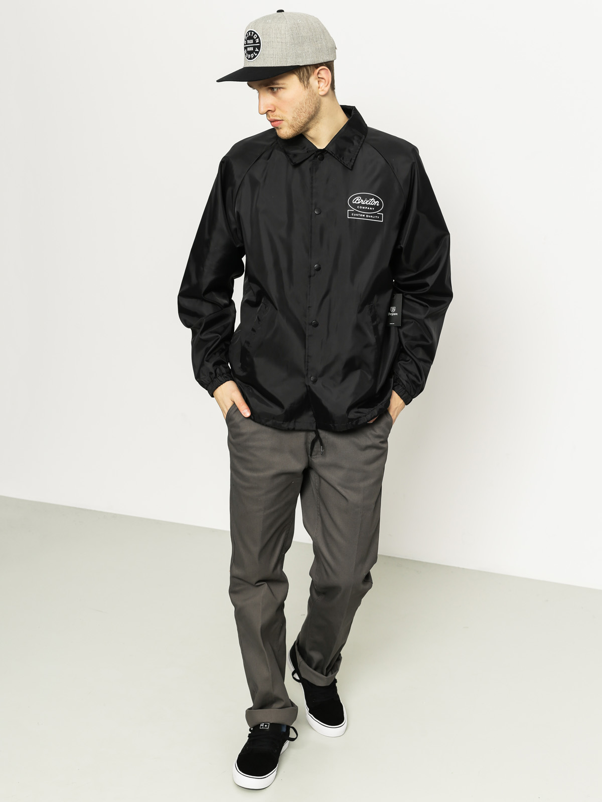 Bunda Brixton Dale (black/white)