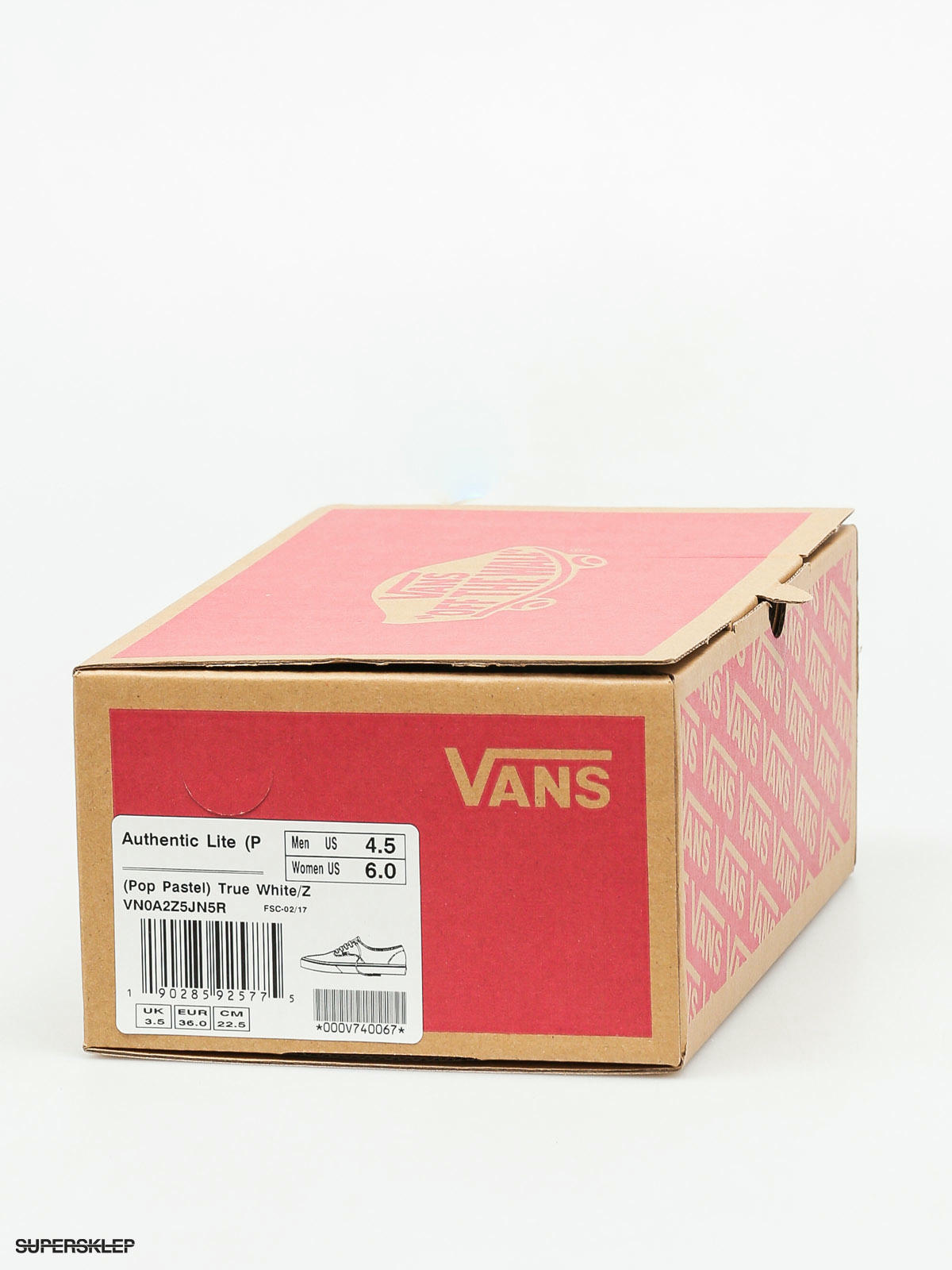 Vans authentic store lite pop pastel