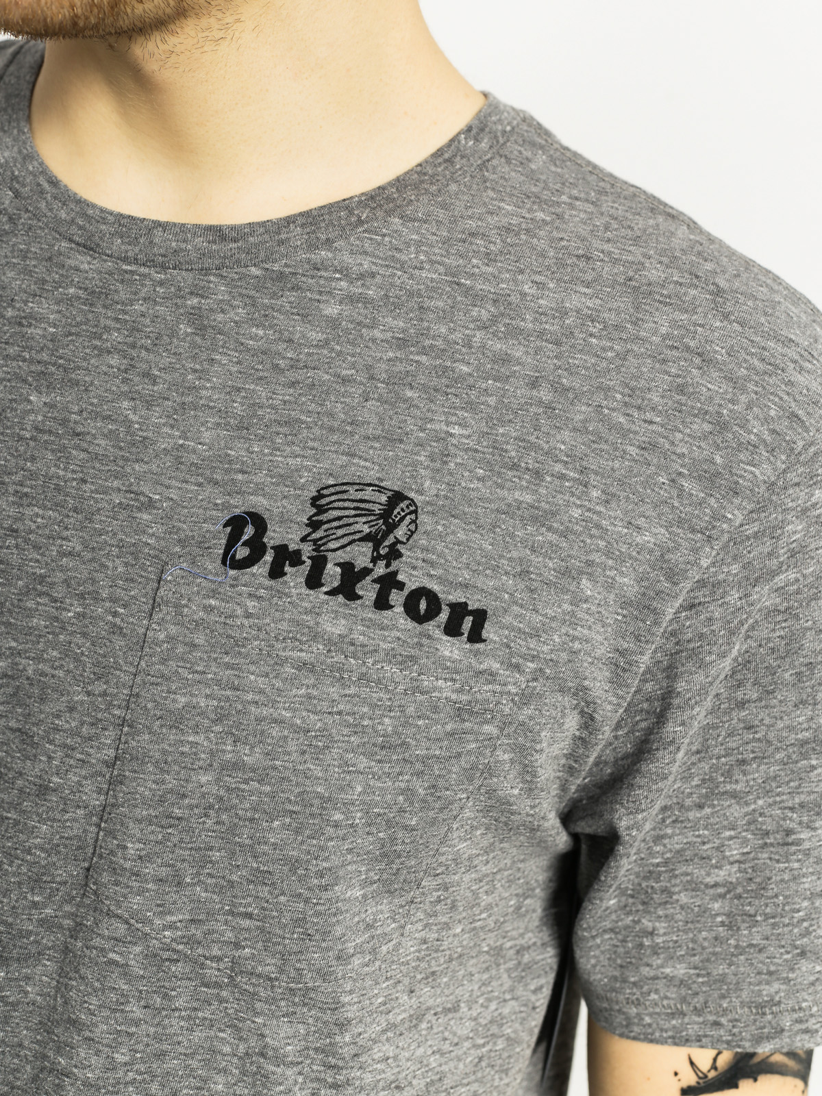 Tričko Brixton Tanka II Pkt (heather grey)
