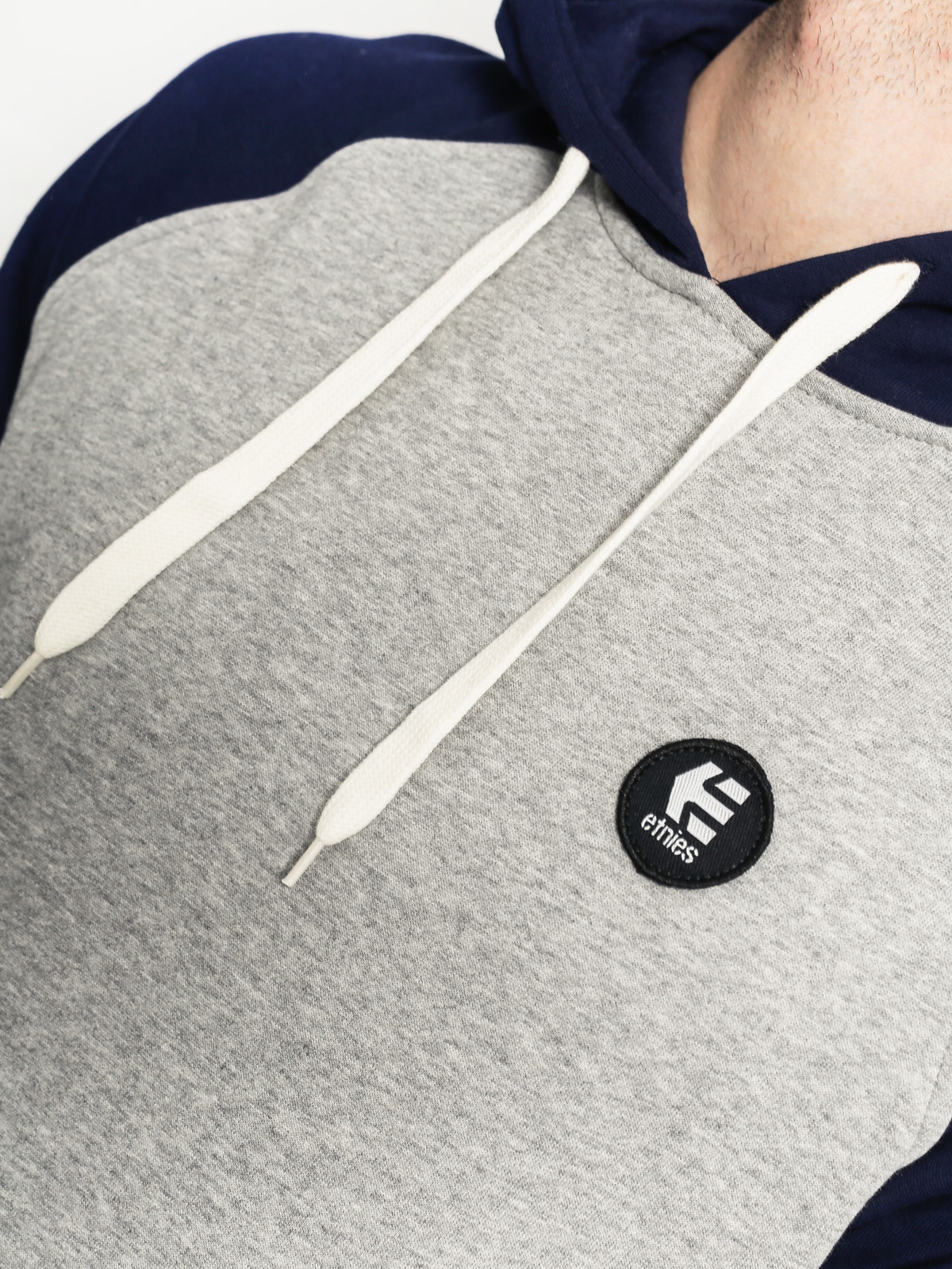 Etnies Mikina s kapucí E Base HD (grey heather)