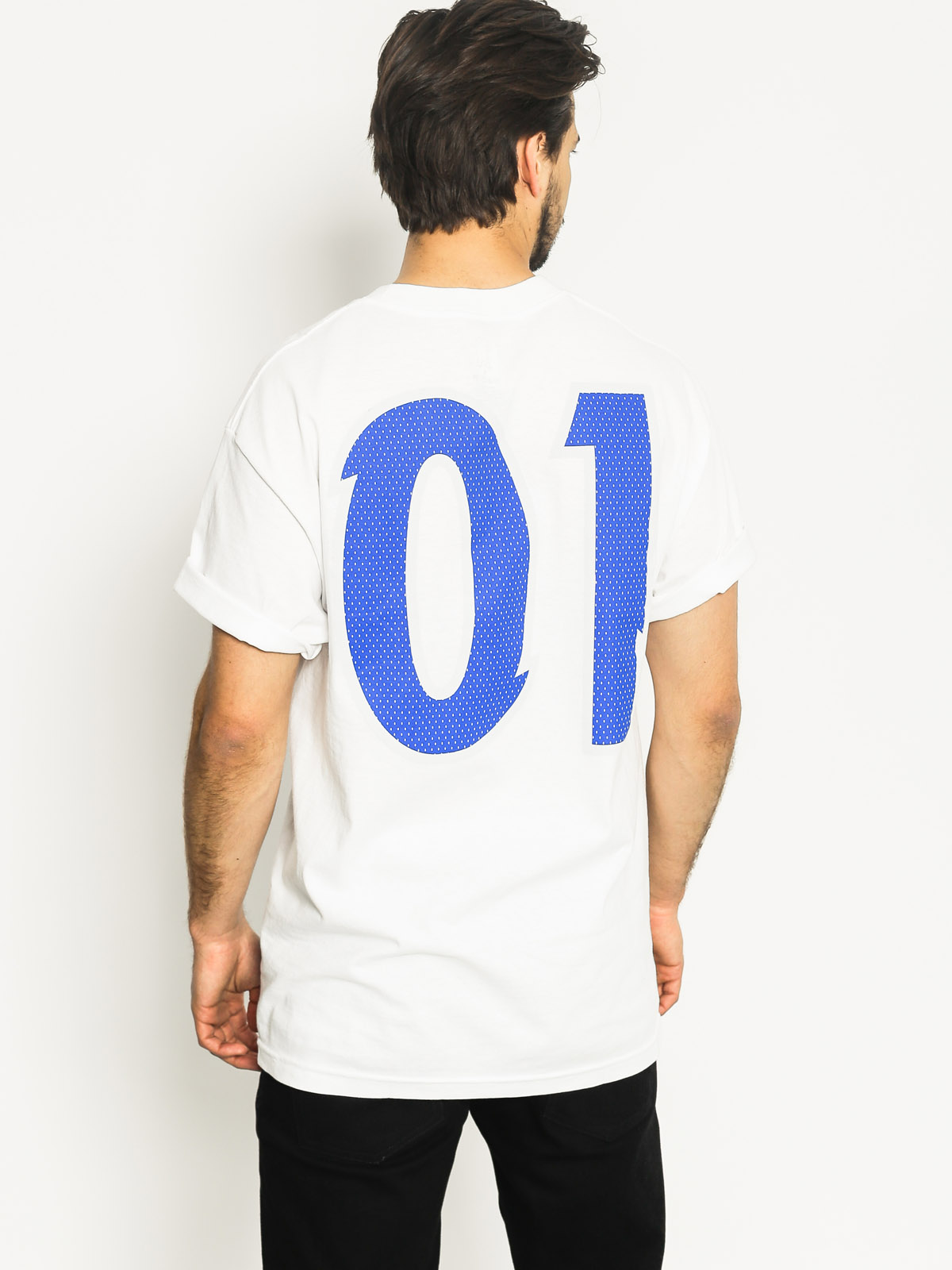 Tričko Grizzly Griptape Draft Pick Pocket (white)