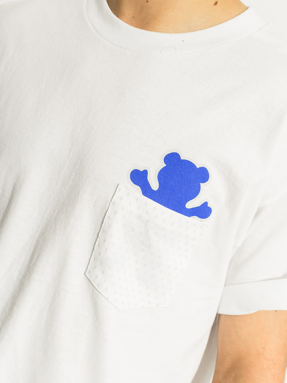 Tričko Grizzly Griptape Draft Pick Pocket (white)