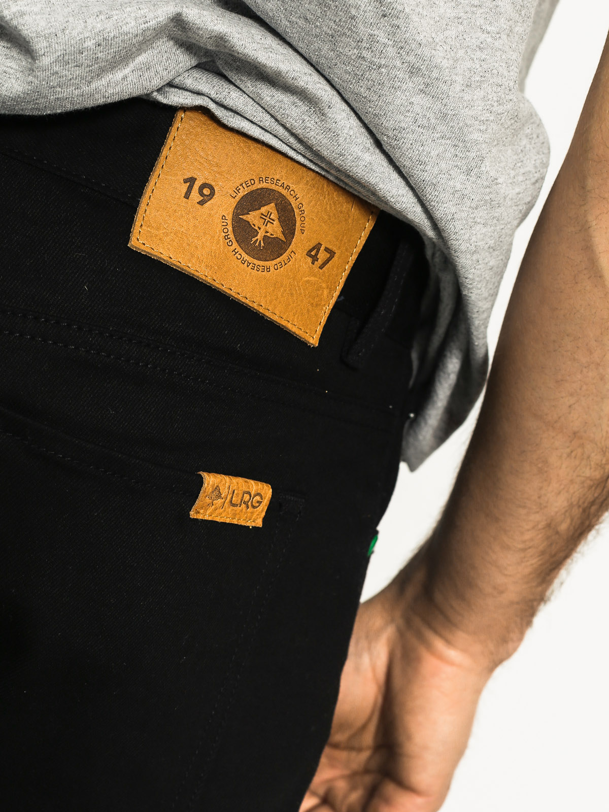 LRG Kalhoty 17 Rc Ts Fit Jean (triple black)