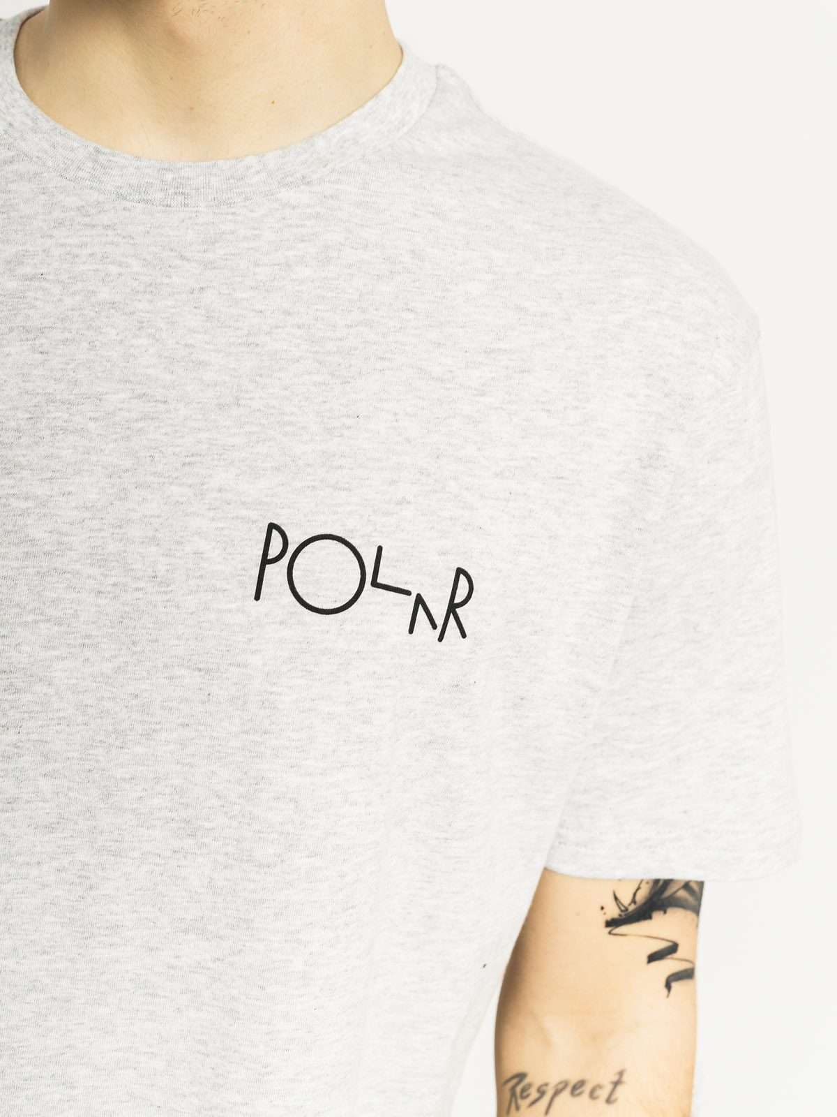 Tričko Polar Skate Fill Logo (grey)