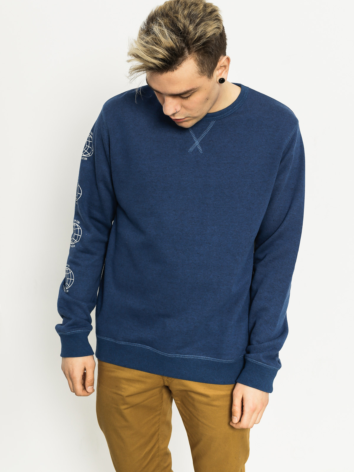 Volcom Mikina Clark Crew (nvy)