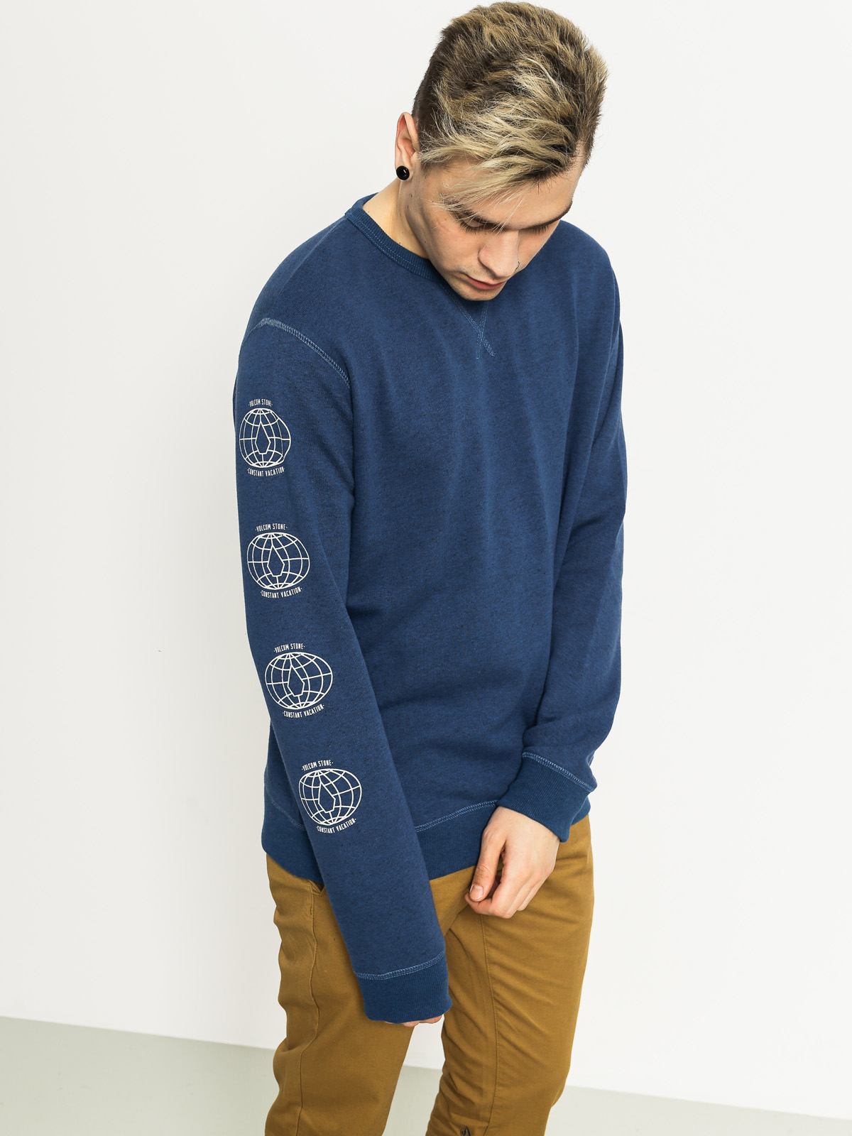 Volcom Mikina Clark Crew (nvy)