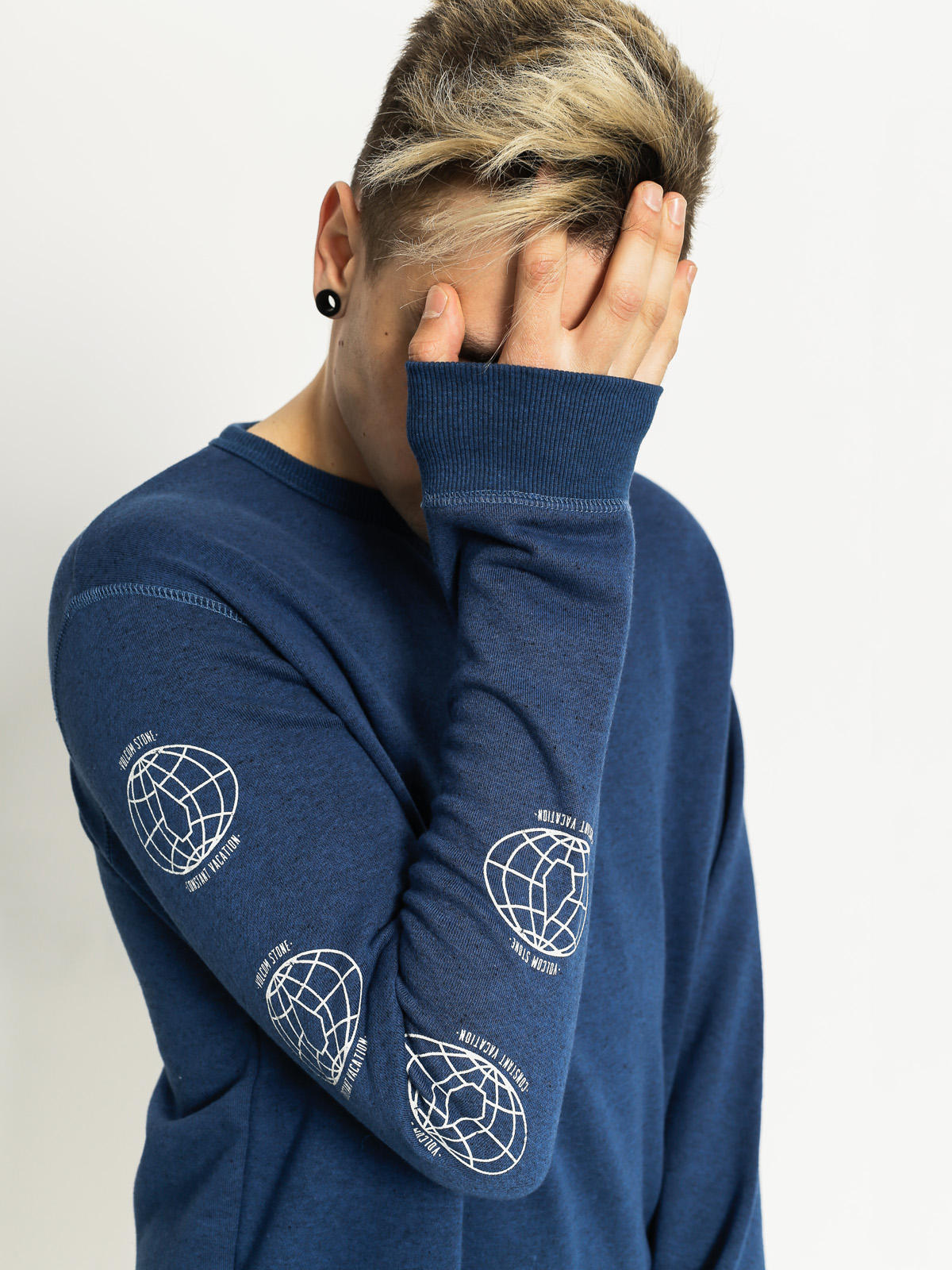 Volcom Mikina Clark Crew (nvy)