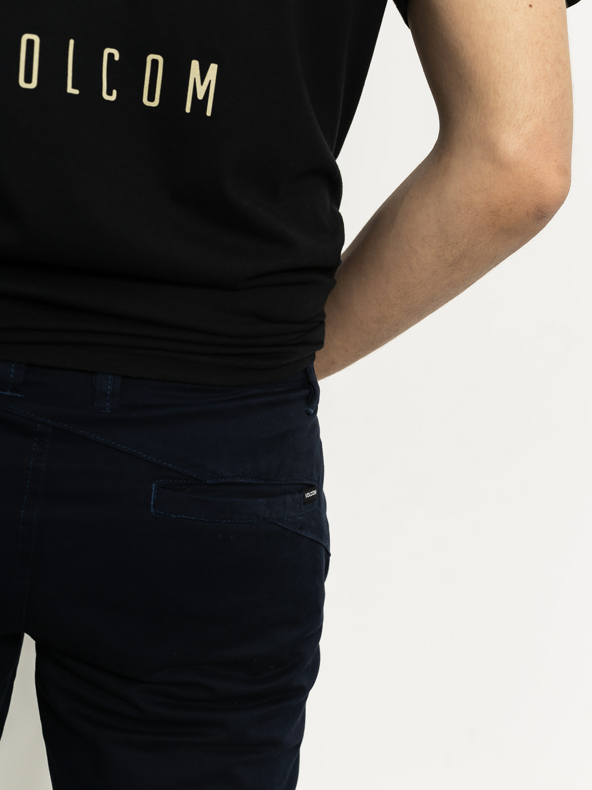 Volcom Kalhoty Frickin Slim Chino (nvy)