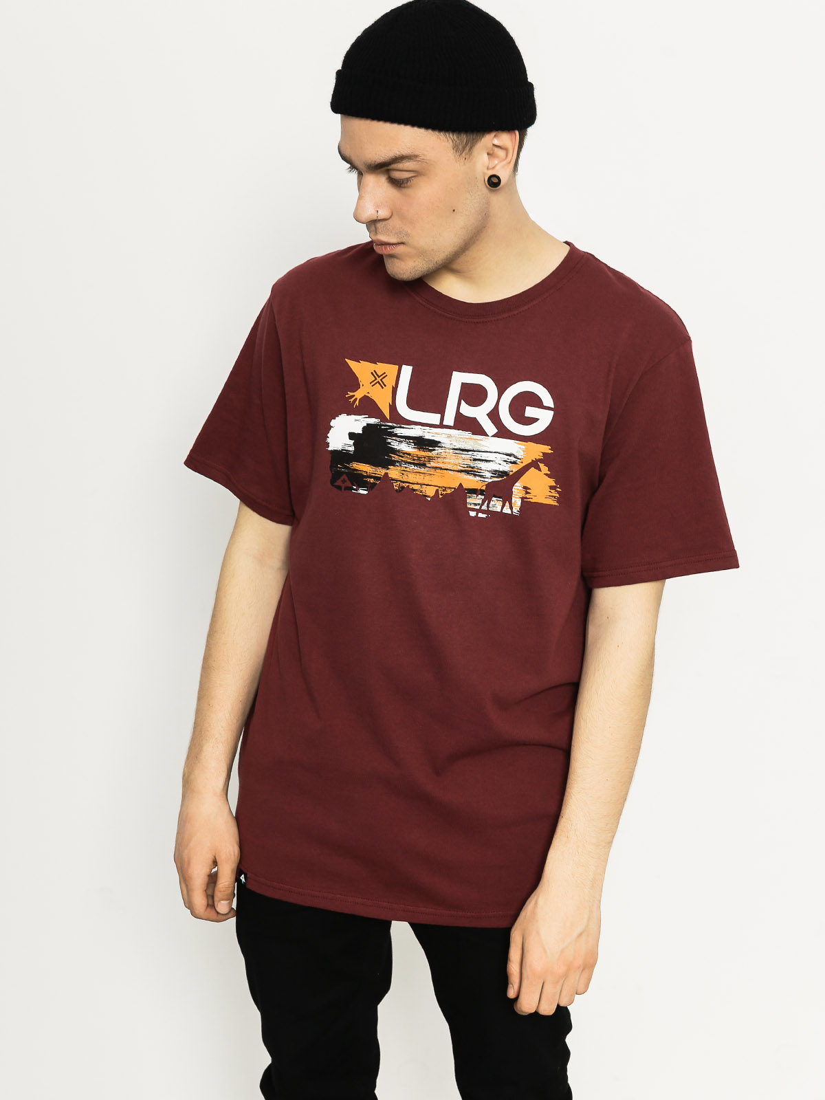 LRG Tričko Astro Brush (wino)