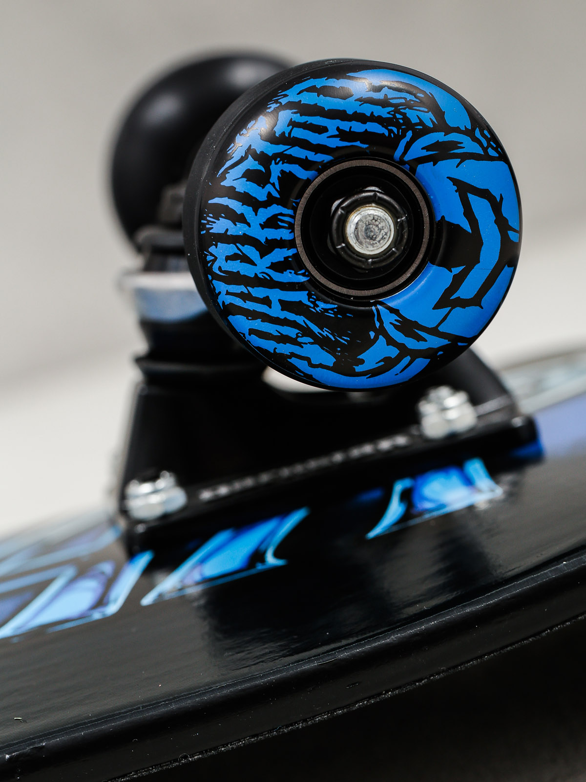 Darkstar Skateboard Molten Cmplt Sft Whls (black/blue)