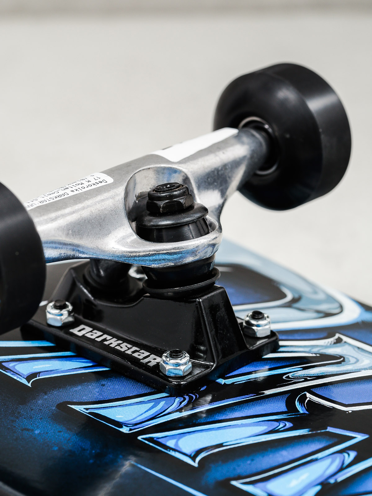 Darkstar Skateboard Molten Cmplt Sft Whls (black/blue)