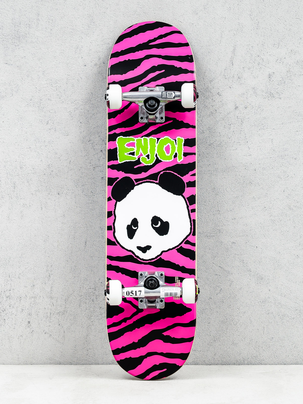 Enjoi Skateboard Zebra Punk Yth (pink)