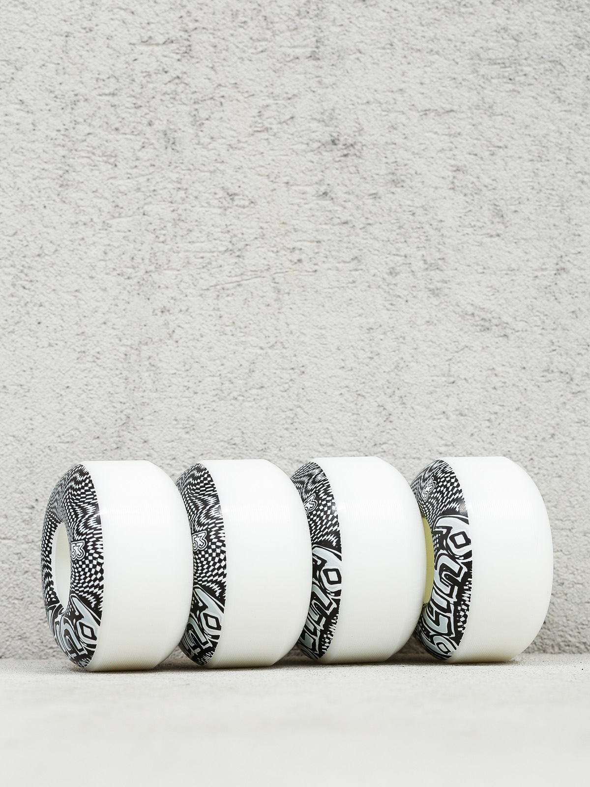 Blind Kolečka Warped (white/black)