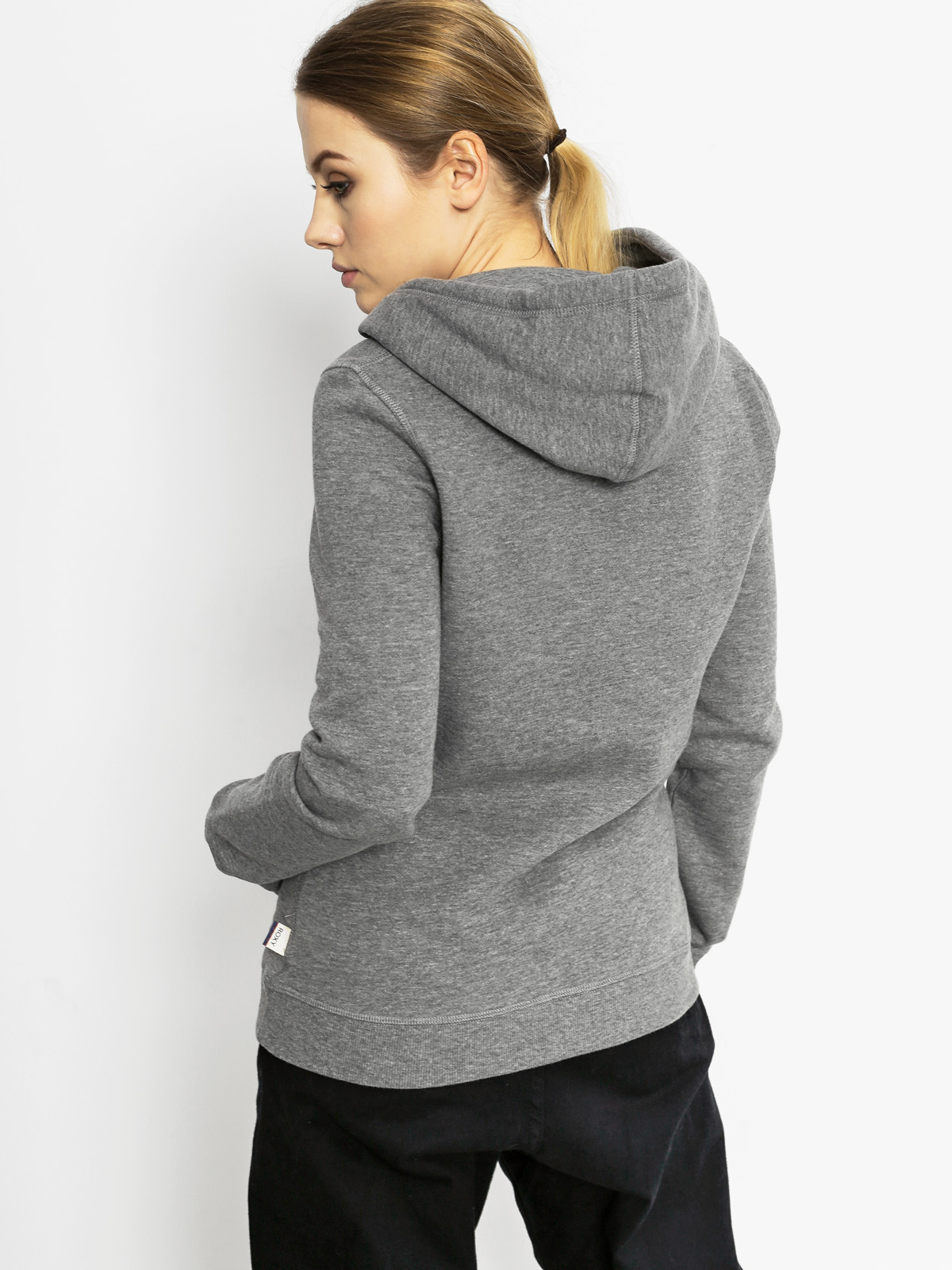 Roxy Mikina s kapucí Cruiser Night HD Wmn (gravel)