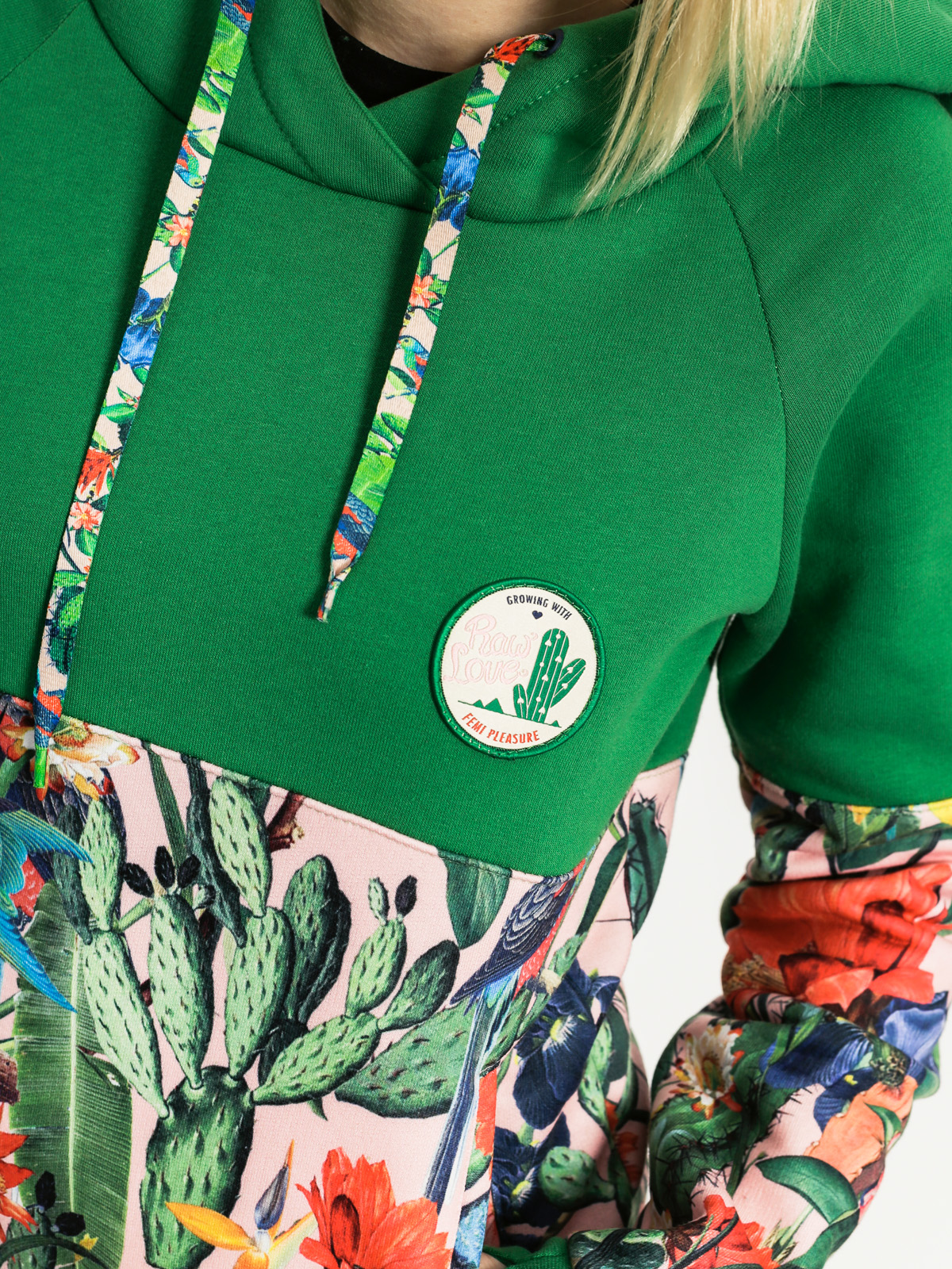 Femi Pleasure Mikina s kapucí Kenta HD Wmn (cnts)