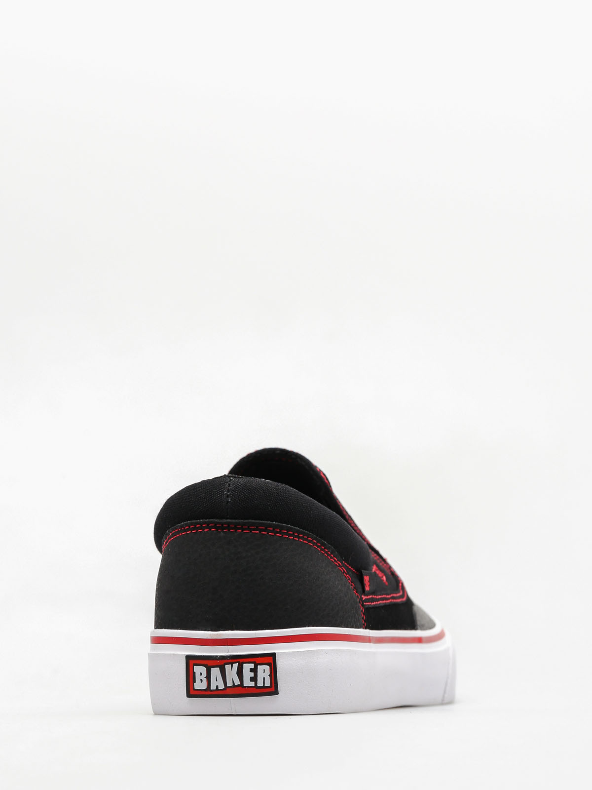 DC Boty Trase Slip On S Rt (black/red/white)