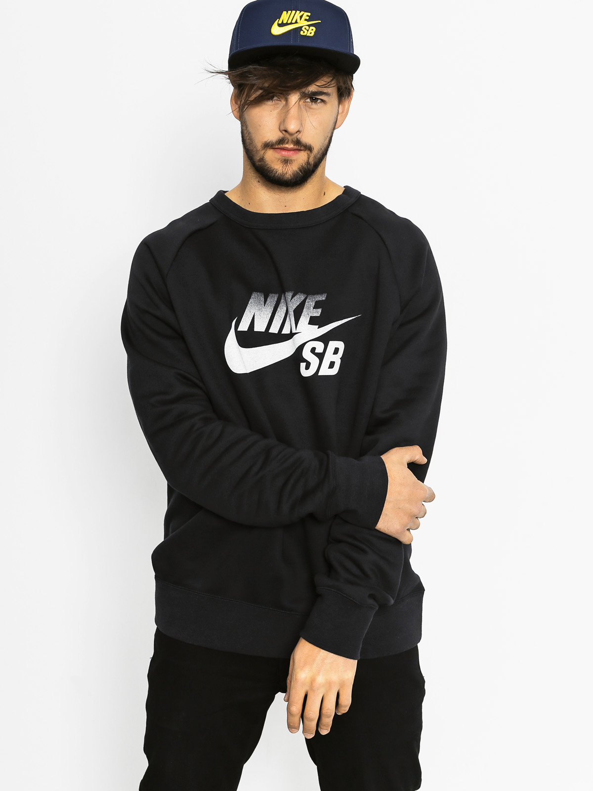 Nike SB Mikina Sb Icon Fade (black)