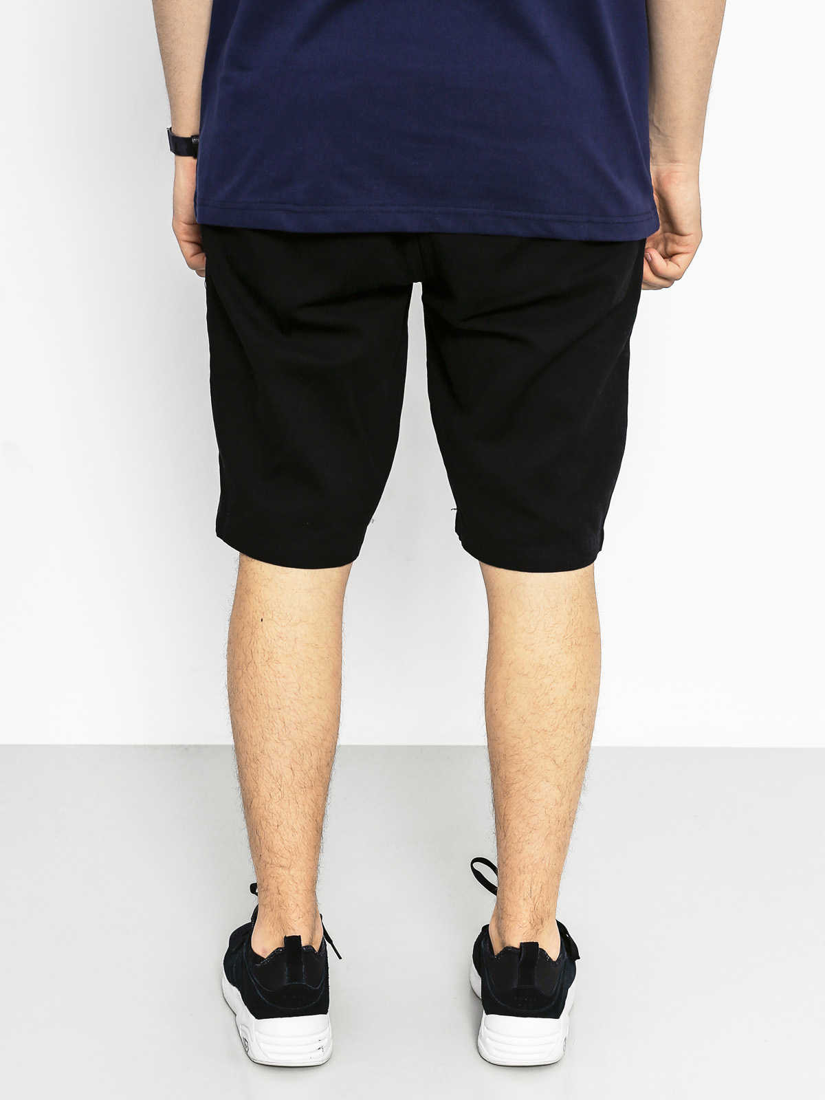 MassDnm Kraťasy Classic Chino Straight Fit (black)