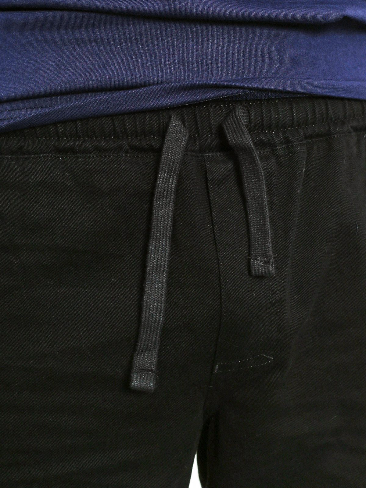 MassDnm Kraťasy Classic Chino Straight Fit (black)