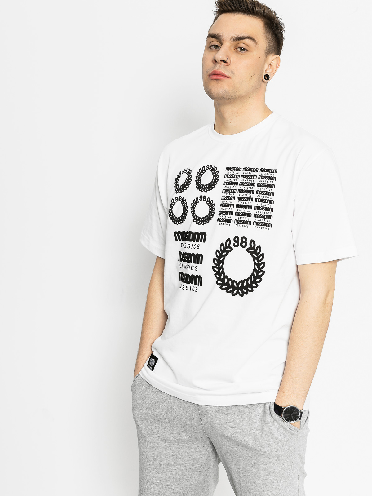 MassDnm Tričko Display (white)