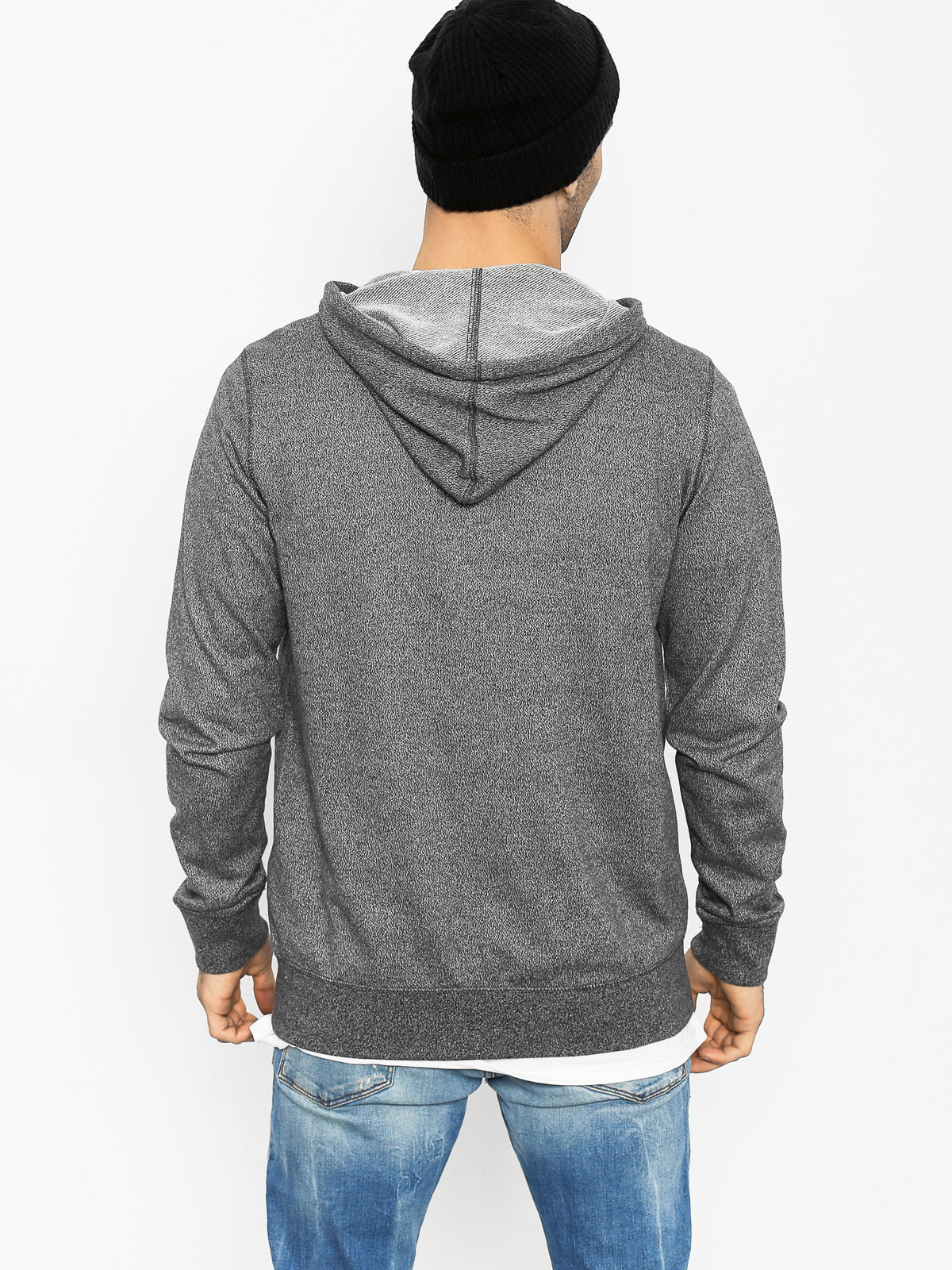 Mikina s kapucí Oakley Pennycross ZHD (blackout light heather)