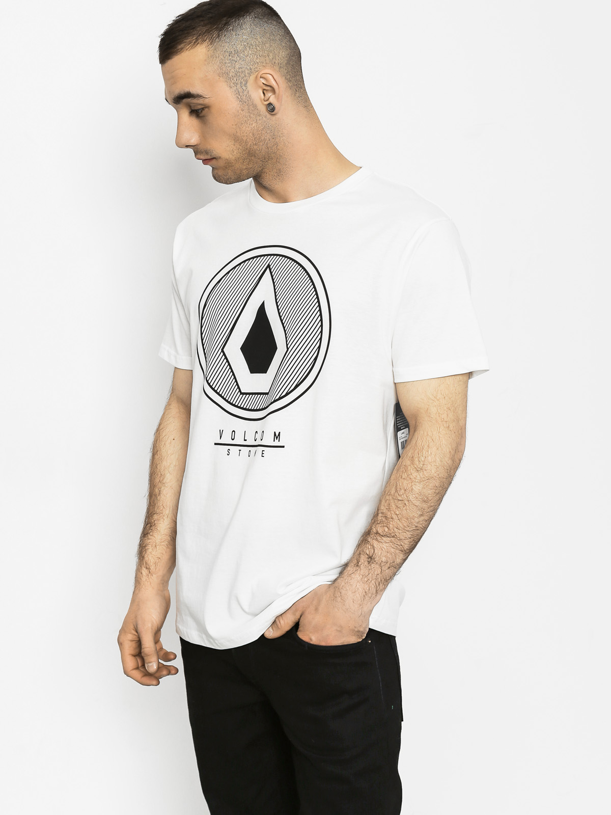 Tričko Volcom Dark Horizon (wht)