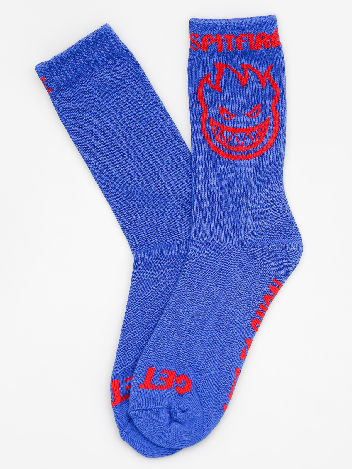 Spitfire Ponožky Big Head Out (blue/red)