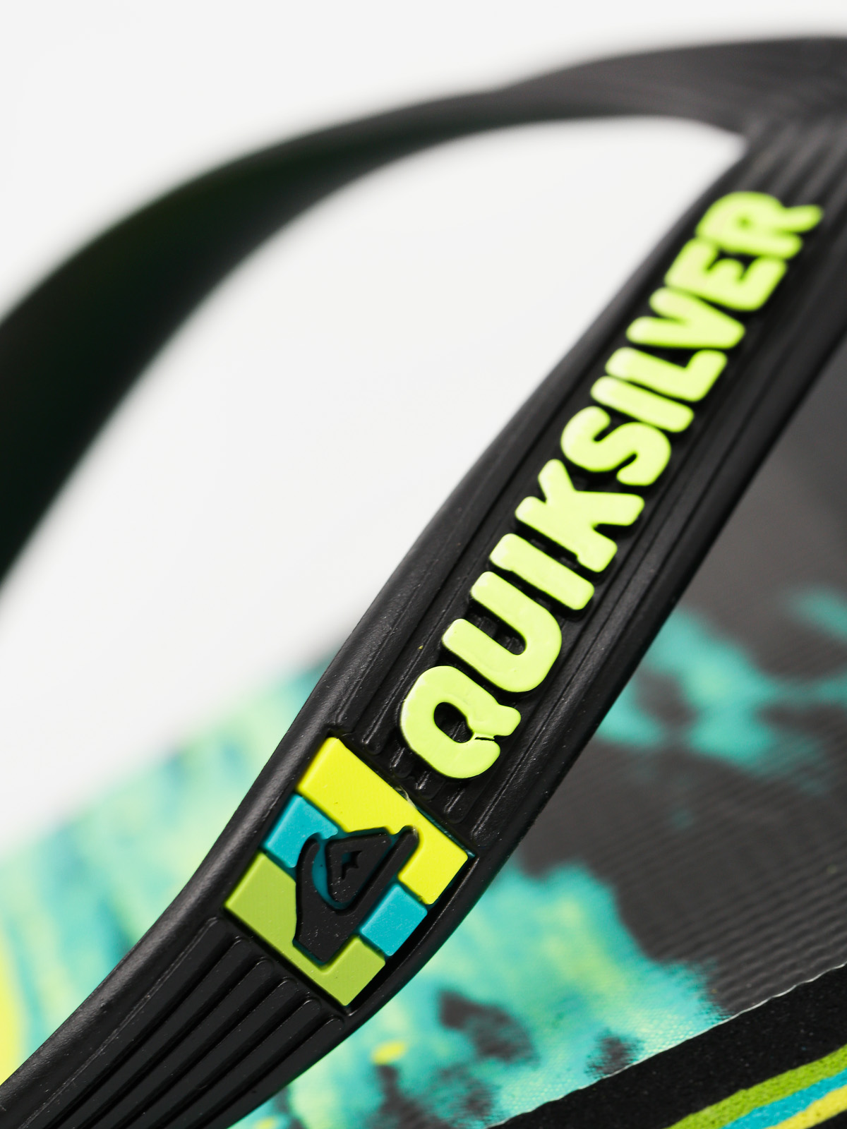 Quiksilver Plážovky Molokai Hold Down (black/lime)