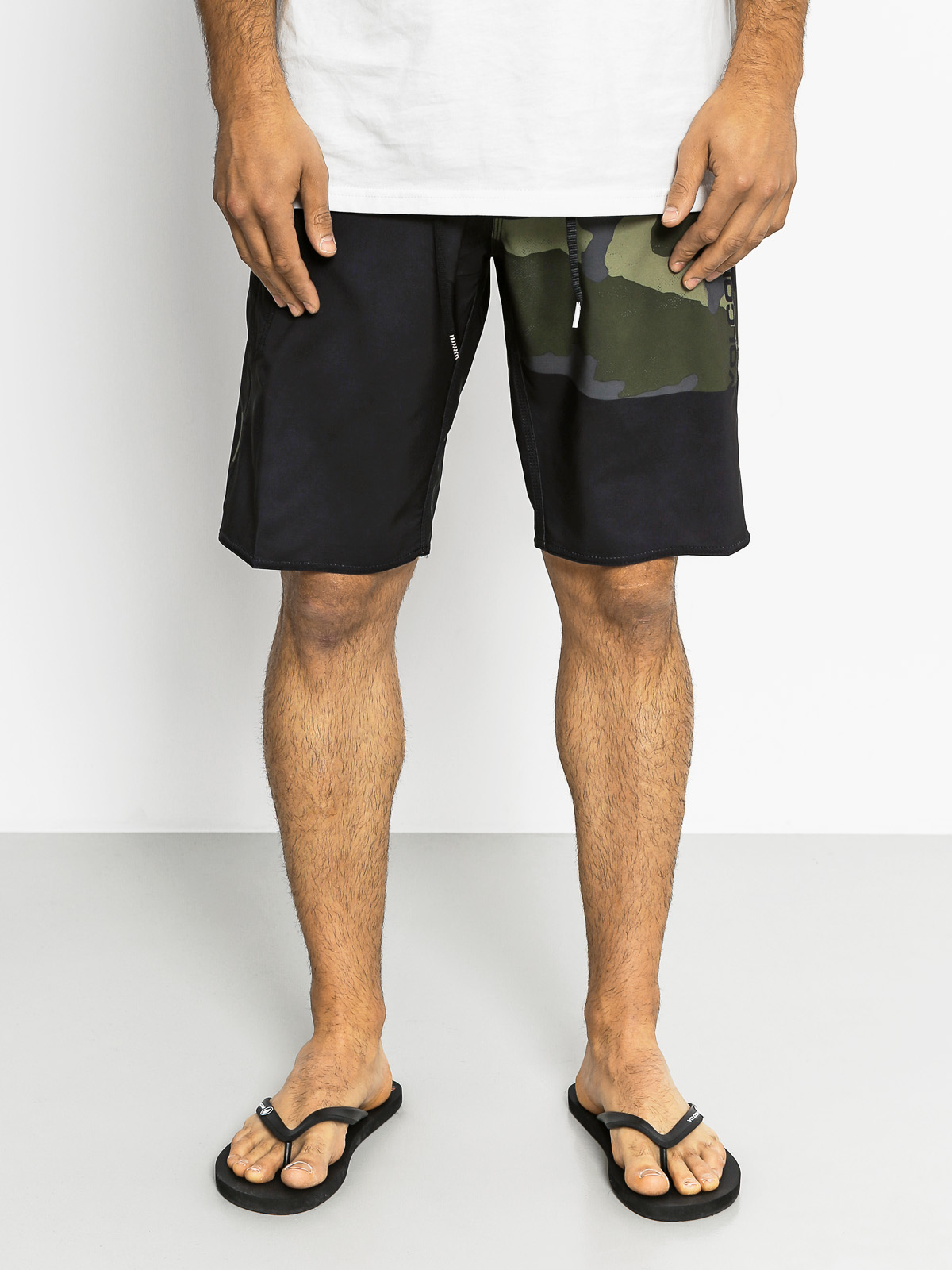 Volcom Plážové kraťasy Lido Block Mod 21 (cam)