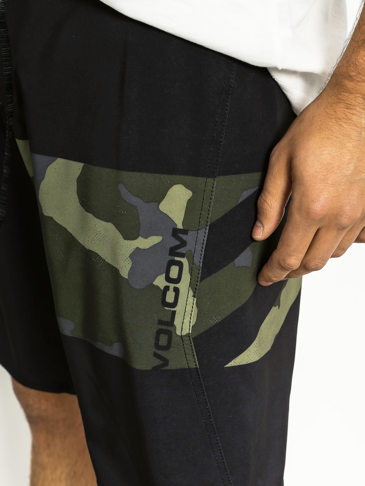 Volcom Plážové kraťasy Lido Block Mod 21 (cam)