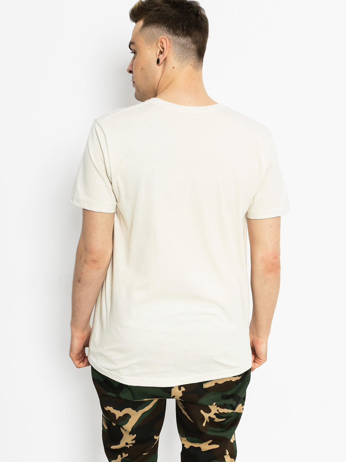 Diamond Supply Co. Tričko Leopard Og Script (cream)