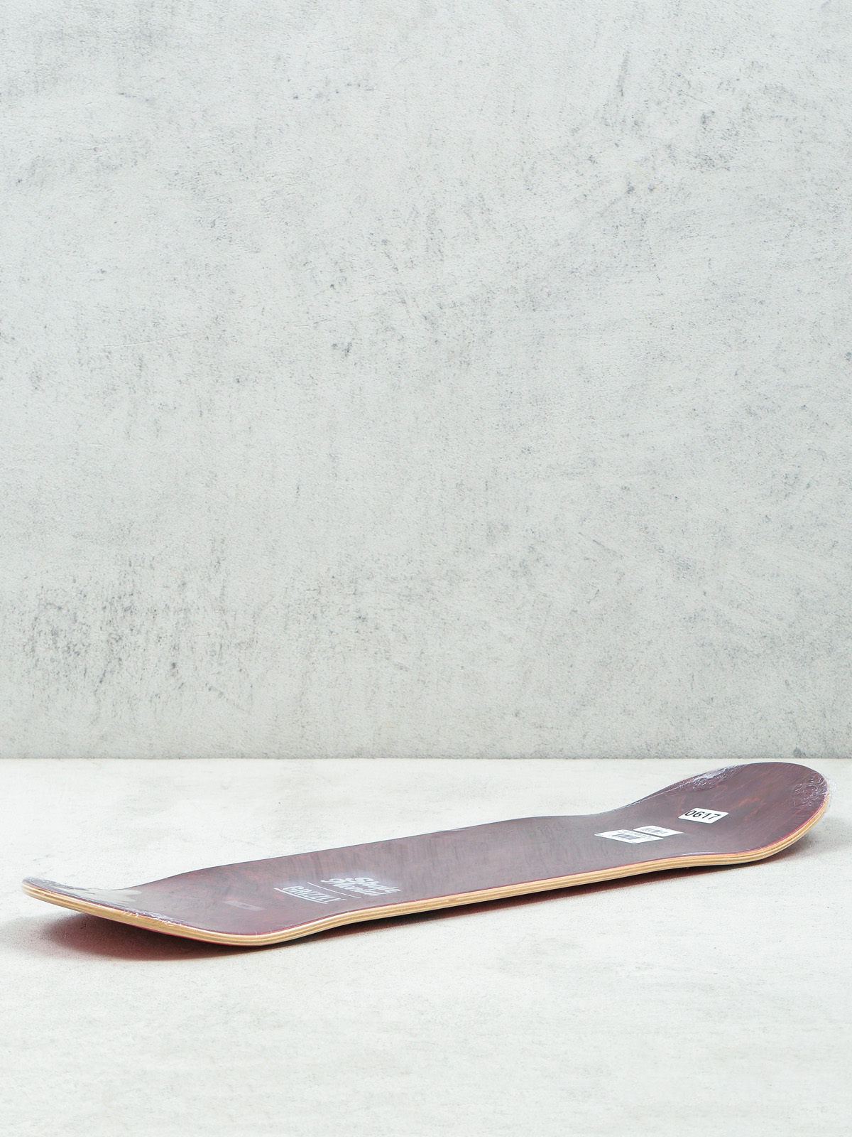 Deska Grizzly Griptape Skate Mental Maul Grab (red)