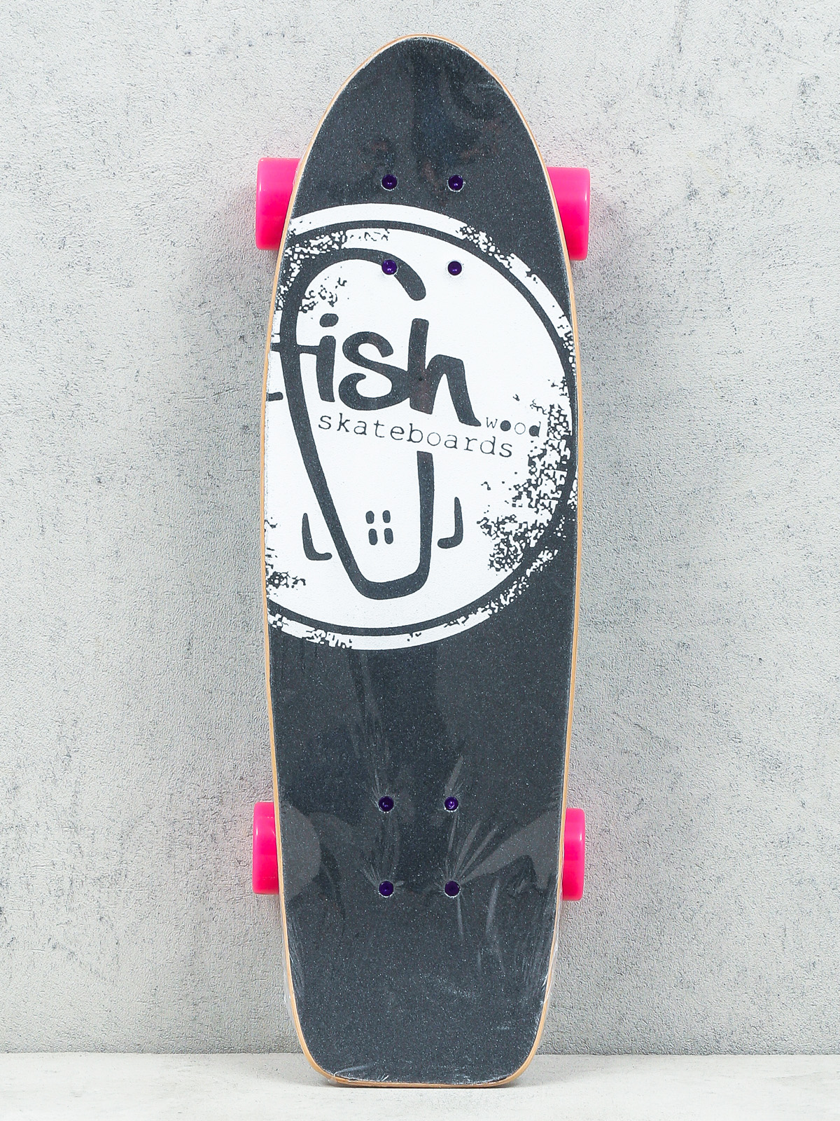 Skateboards Fish Cruiser Party (silver/magenta)