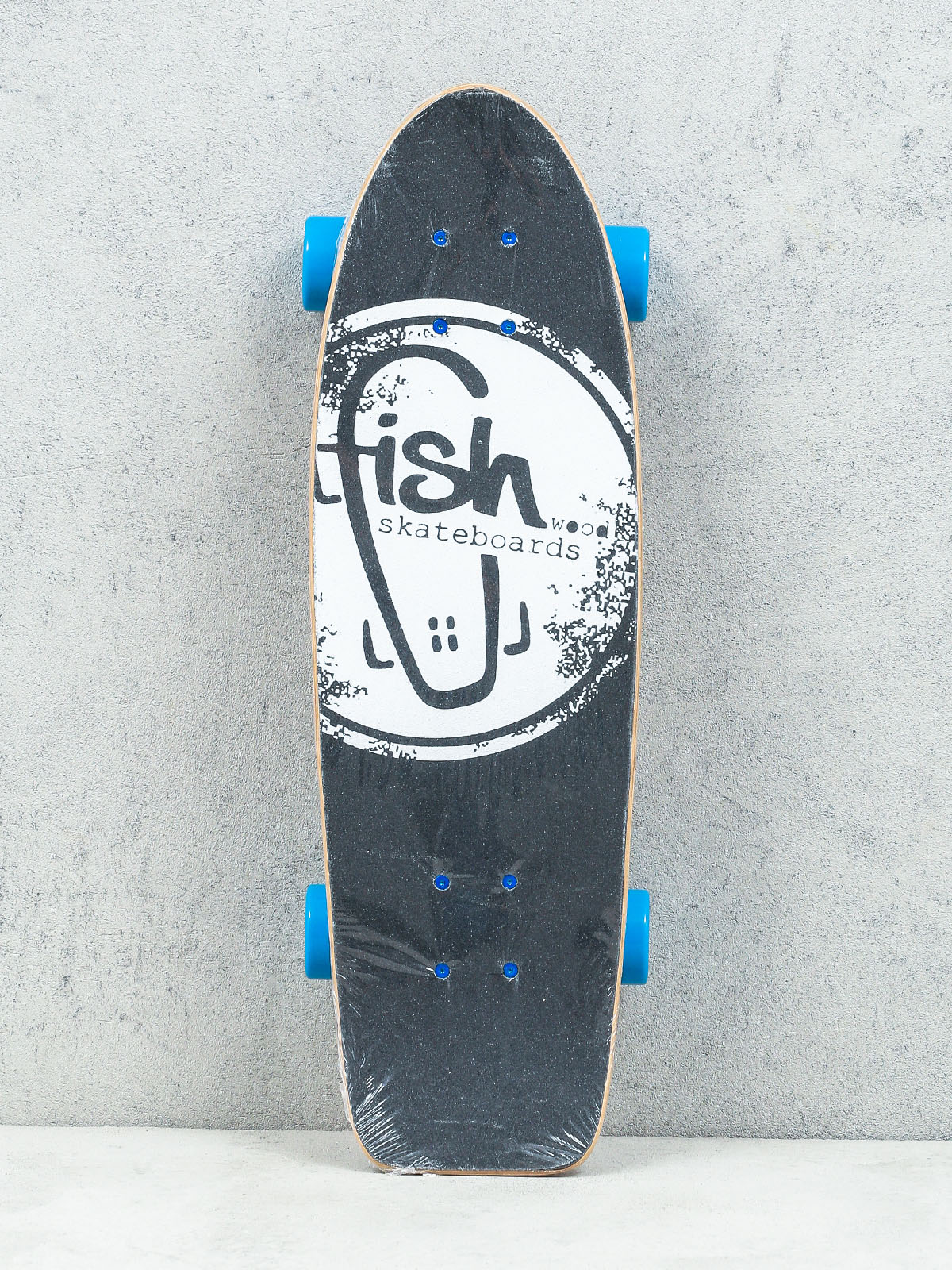 Cruiser Fish Skateboards Narwahal (silver/blue)