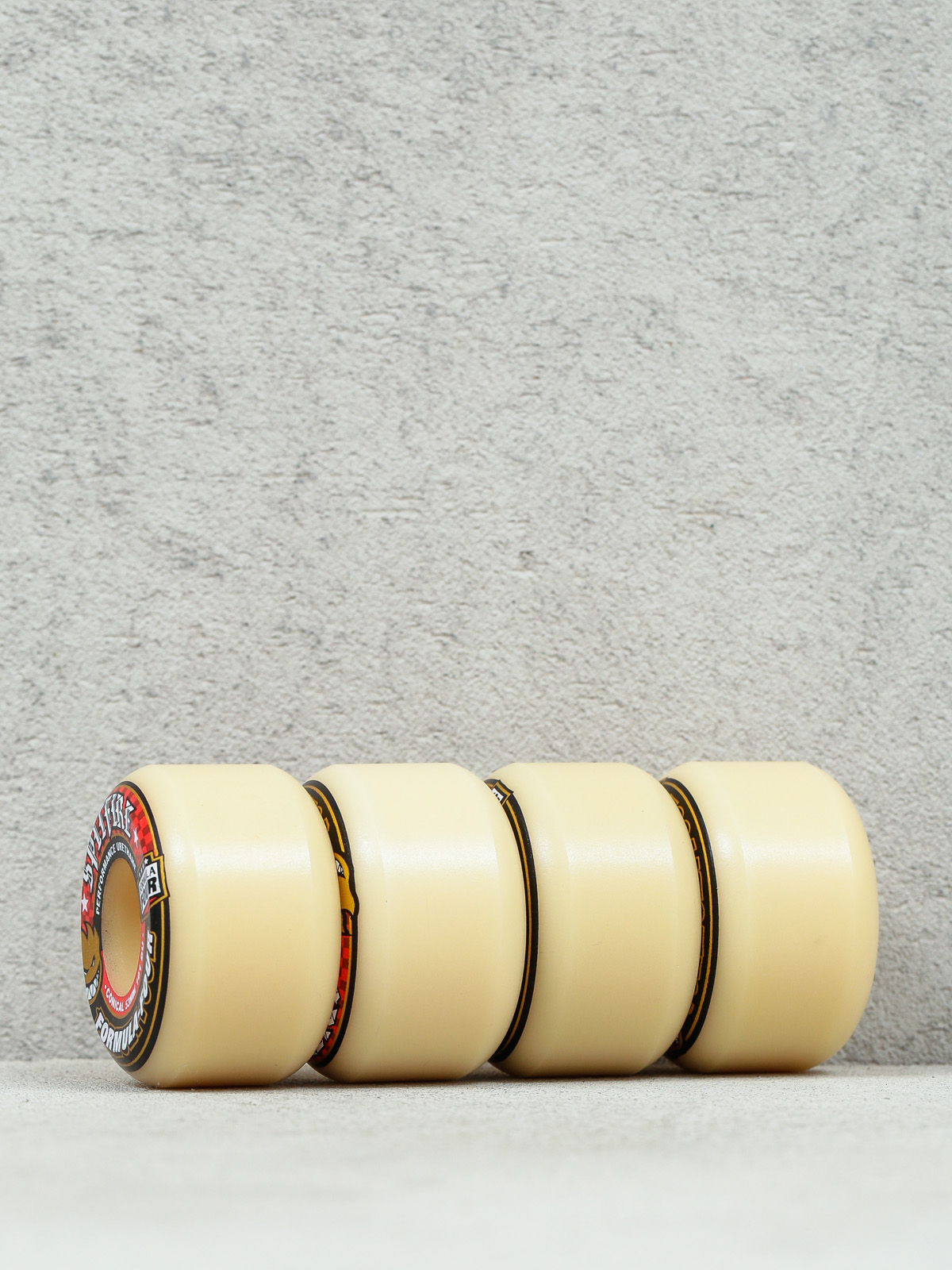 Kolečka Spitfire Formula Four 101 Duro Conical (red/black/white)