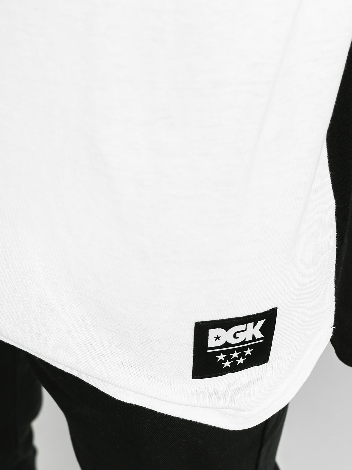 DGK Tričko Backspin Custom (black/white)
